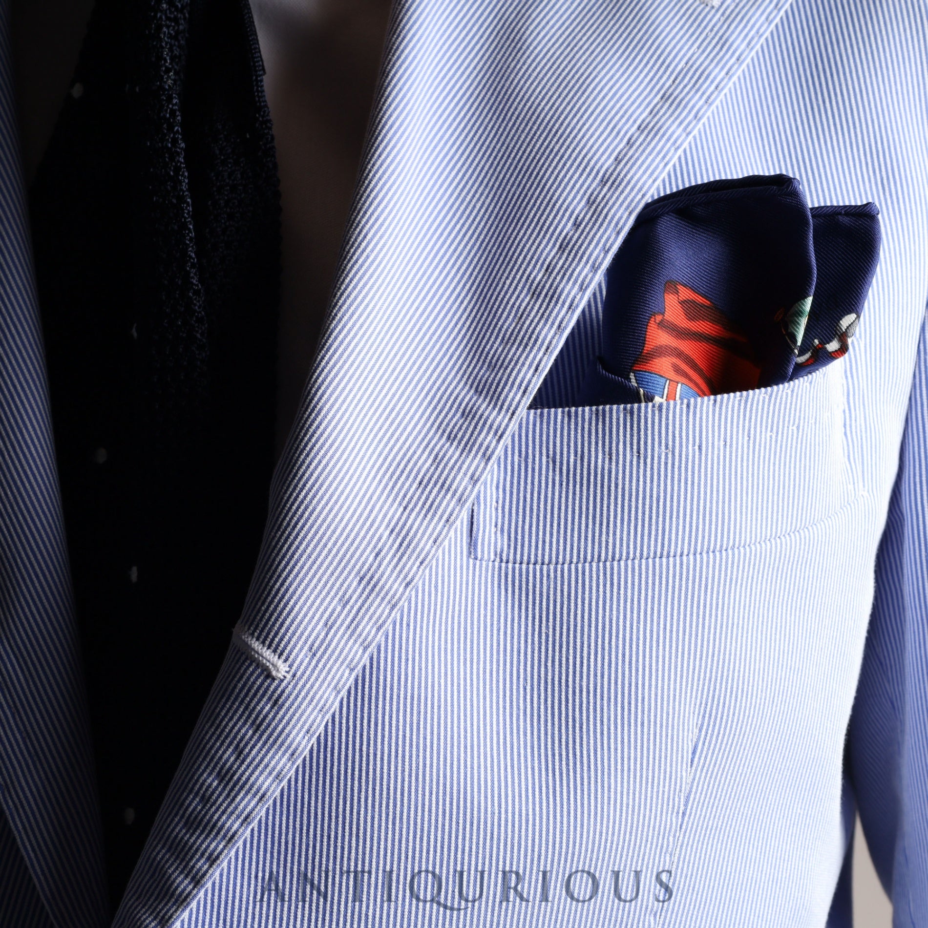 エルメス スカーフ カレ45 PAVOIS 船旗 SILK100%