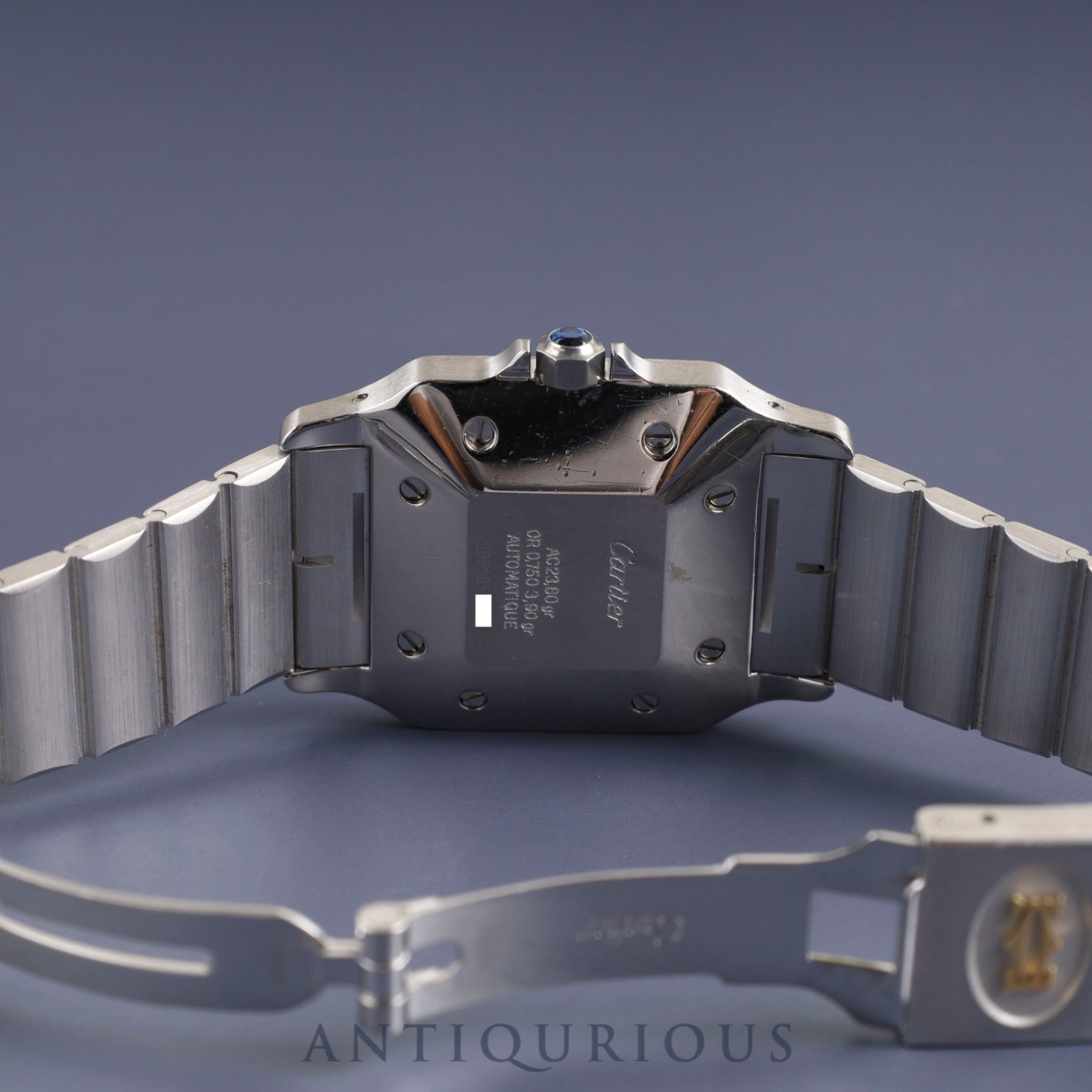 Cartier Santos Galbee LM 2961 Automatic SS/YG SS/YG White Roman dial Complete service (full maintenance) completed at Cartier boutique