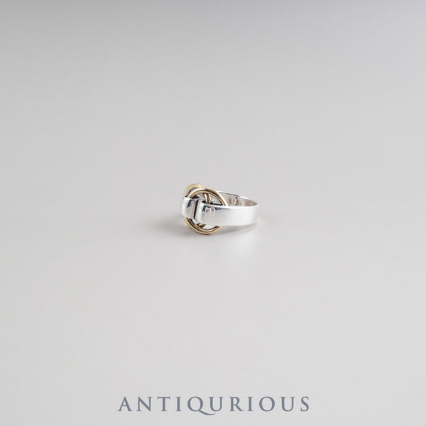 エルメス リング ドゥザノー SV925/750 約11.5号