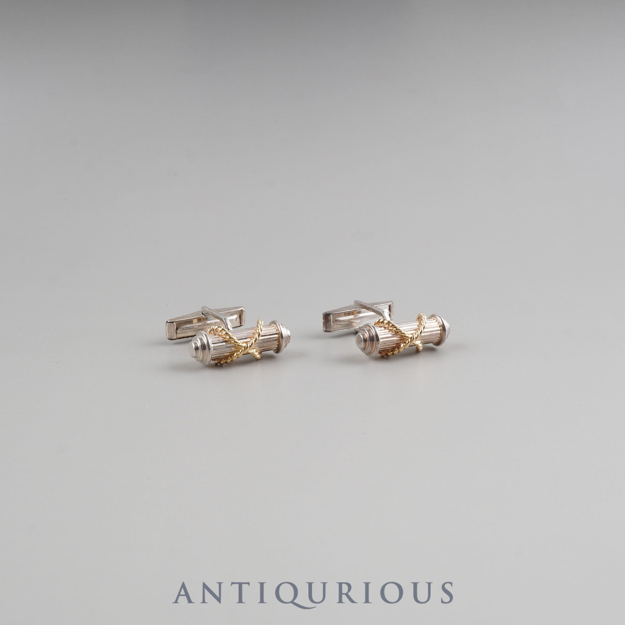 Tiffany Cufflinks Signature Two-tone SV925/750