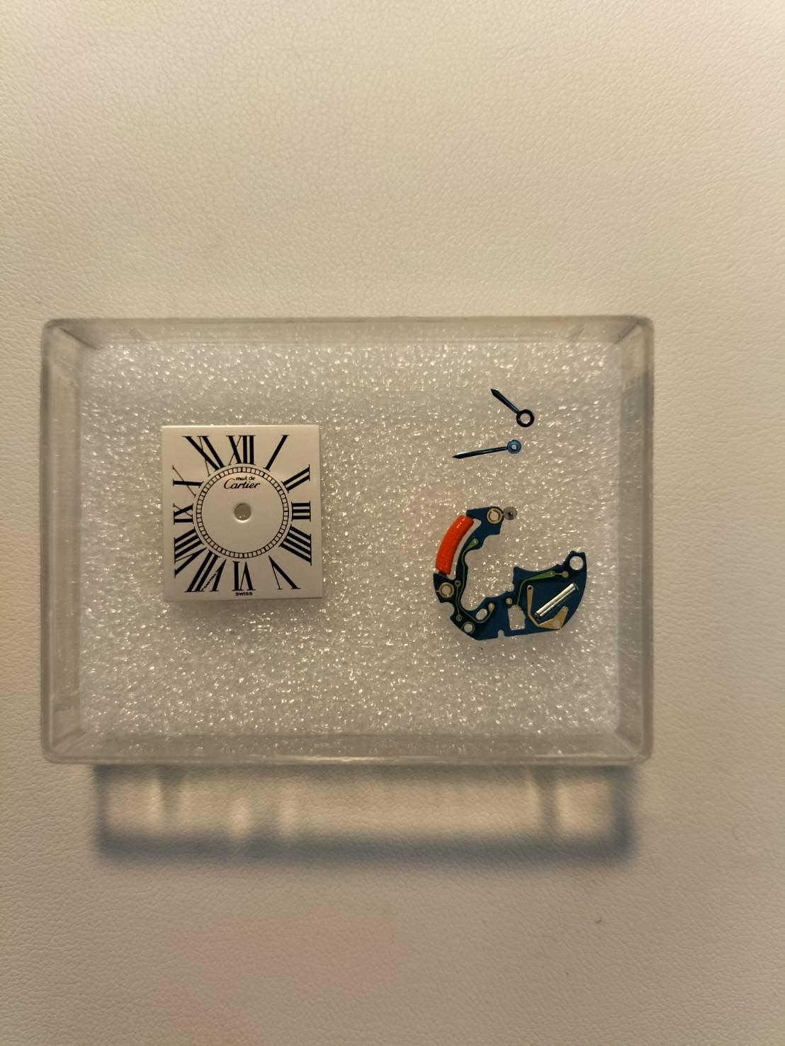 カルティエ マストタンク SM 5057001 Cal.057 SV925 革 純正尾錠(GP) オパラン文字盤 オーバーホール済み