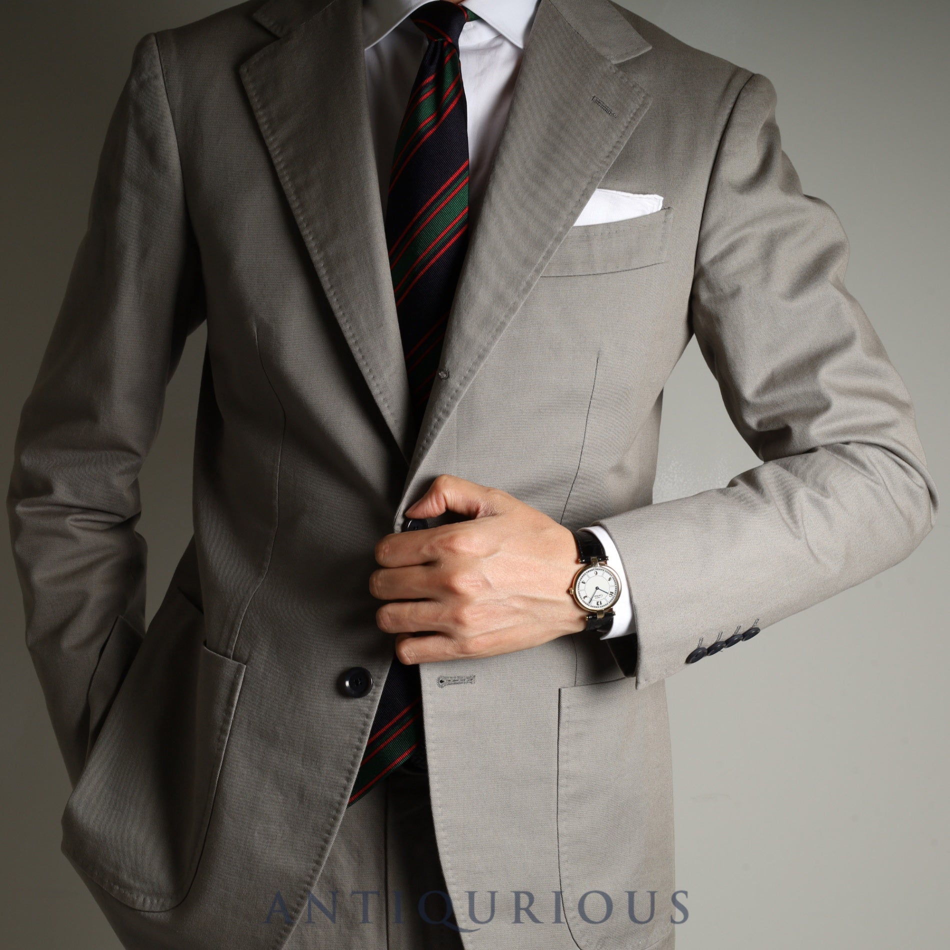 Cartier Must Vendome VLC LM W1009754 / 1861 Quartz Cal.690 SV925 Leather Genuine Buckle (GP) Gold Jump Arabic CC Dial Overhauled