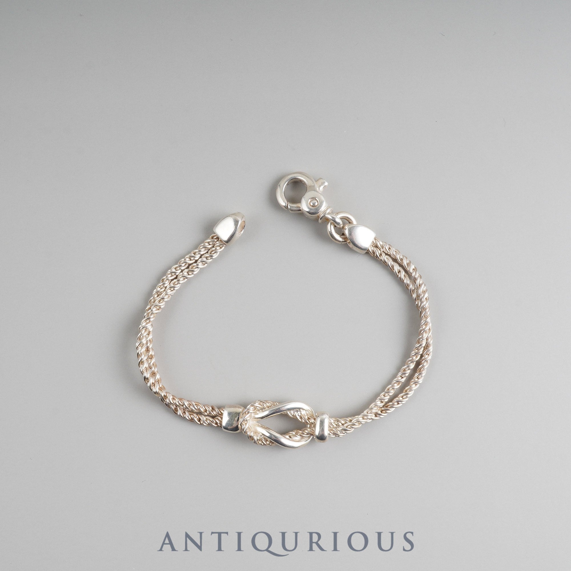 Tiffany Bracelet Double Rope SV925 Dust Bag