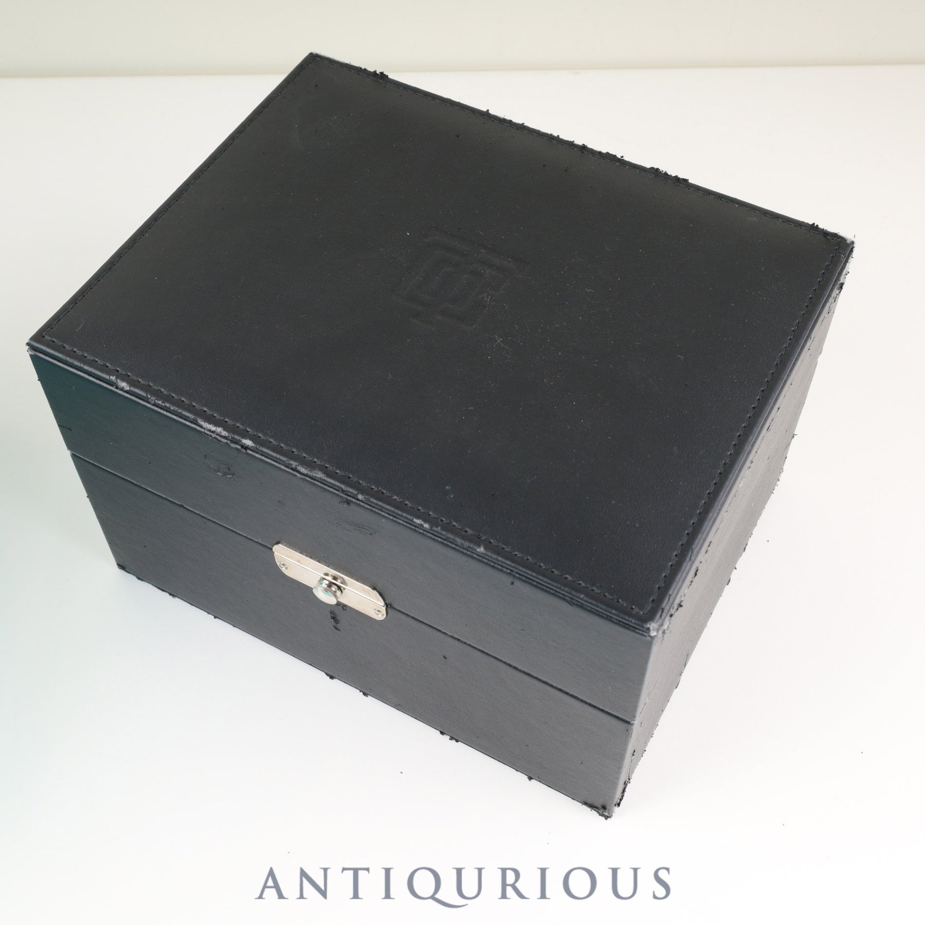 Tiffany East West 37447102 Quartz SS Leather Third party buckle (SS) Silver Arabic dial Box Warranty (2017) Overhauled