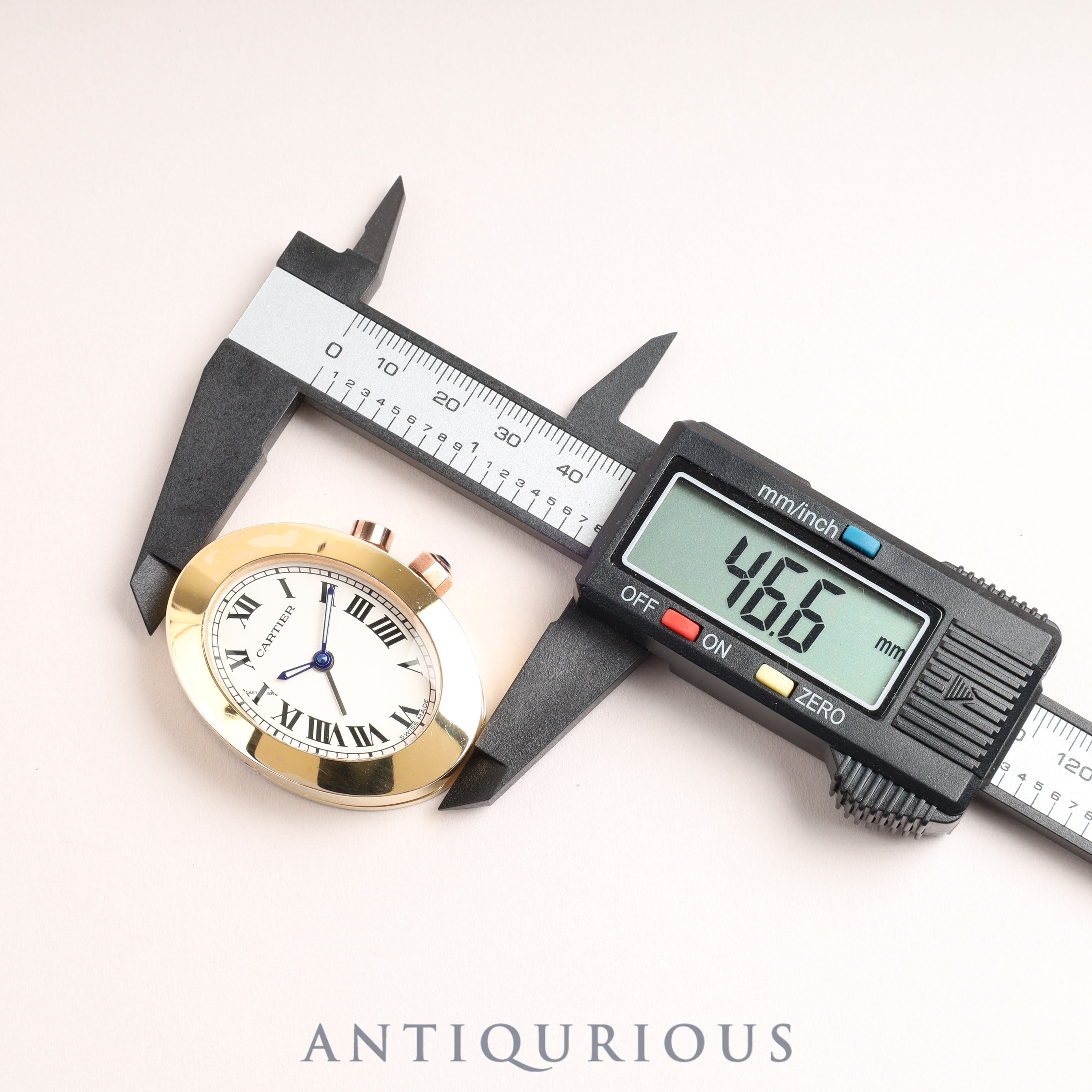 Cartier Baignoire Table Clock