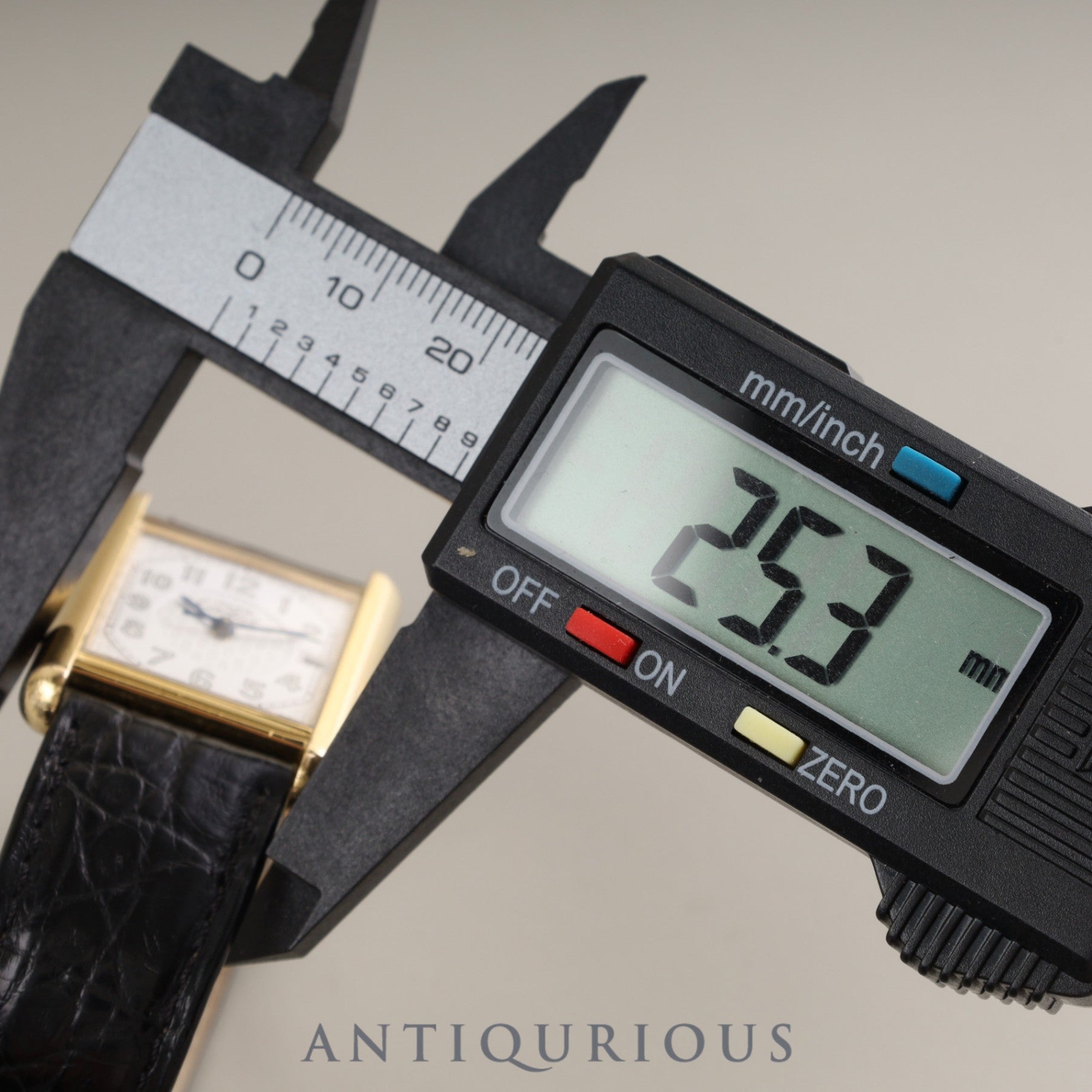 Cartier Must Tank GM (XL) Date QZ 2413 SV925 Leather Genuine Buckle Telephone Dial Dial Complete Cartier Boutique Service