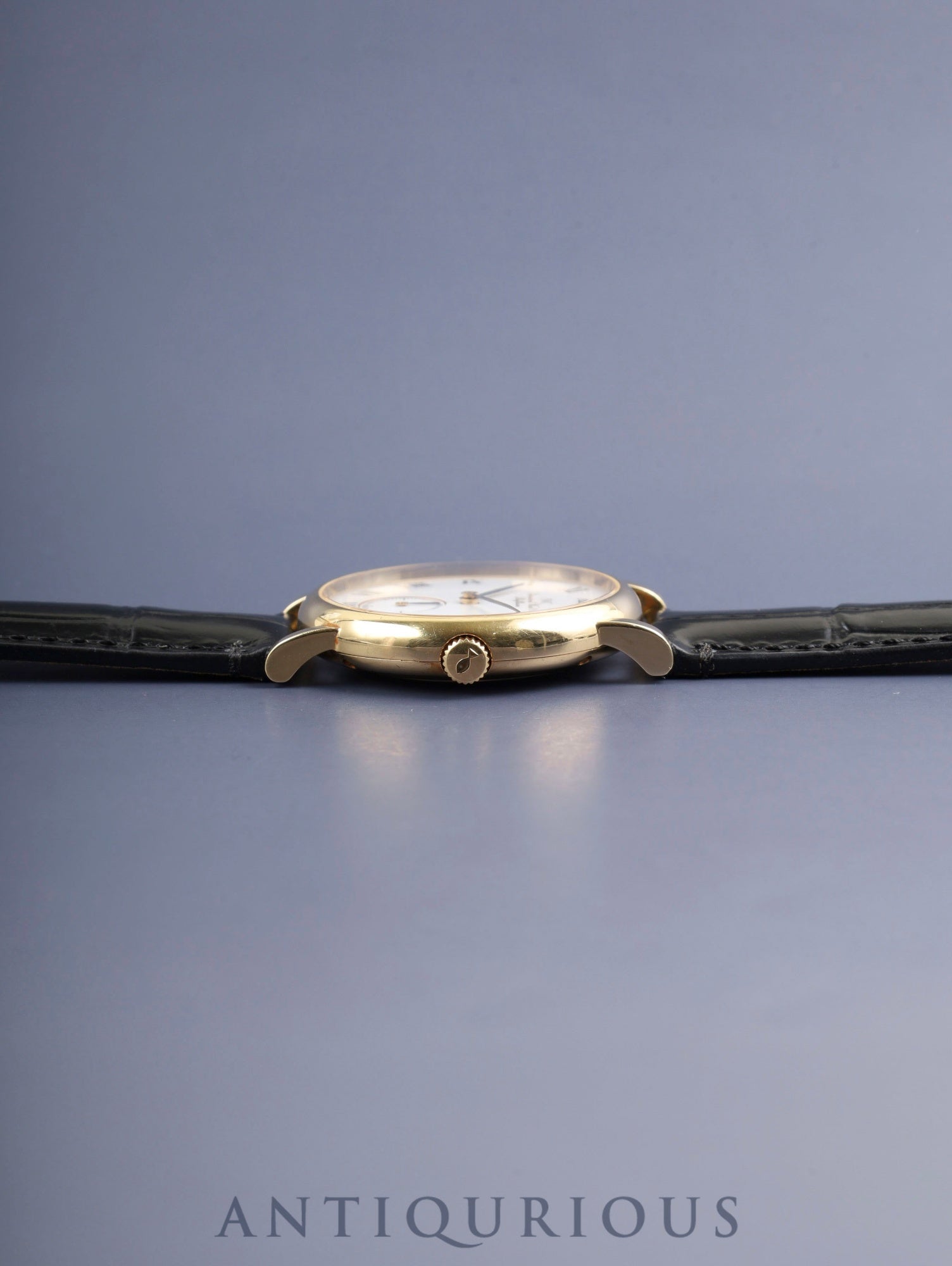 IWC ポートフィノ 2533-001 手巻き Cal.C.4231 750YG 革 純正ピンバックル(GP)ホワイトローマン文字盤 オーバーホール済み アイダブリュシー