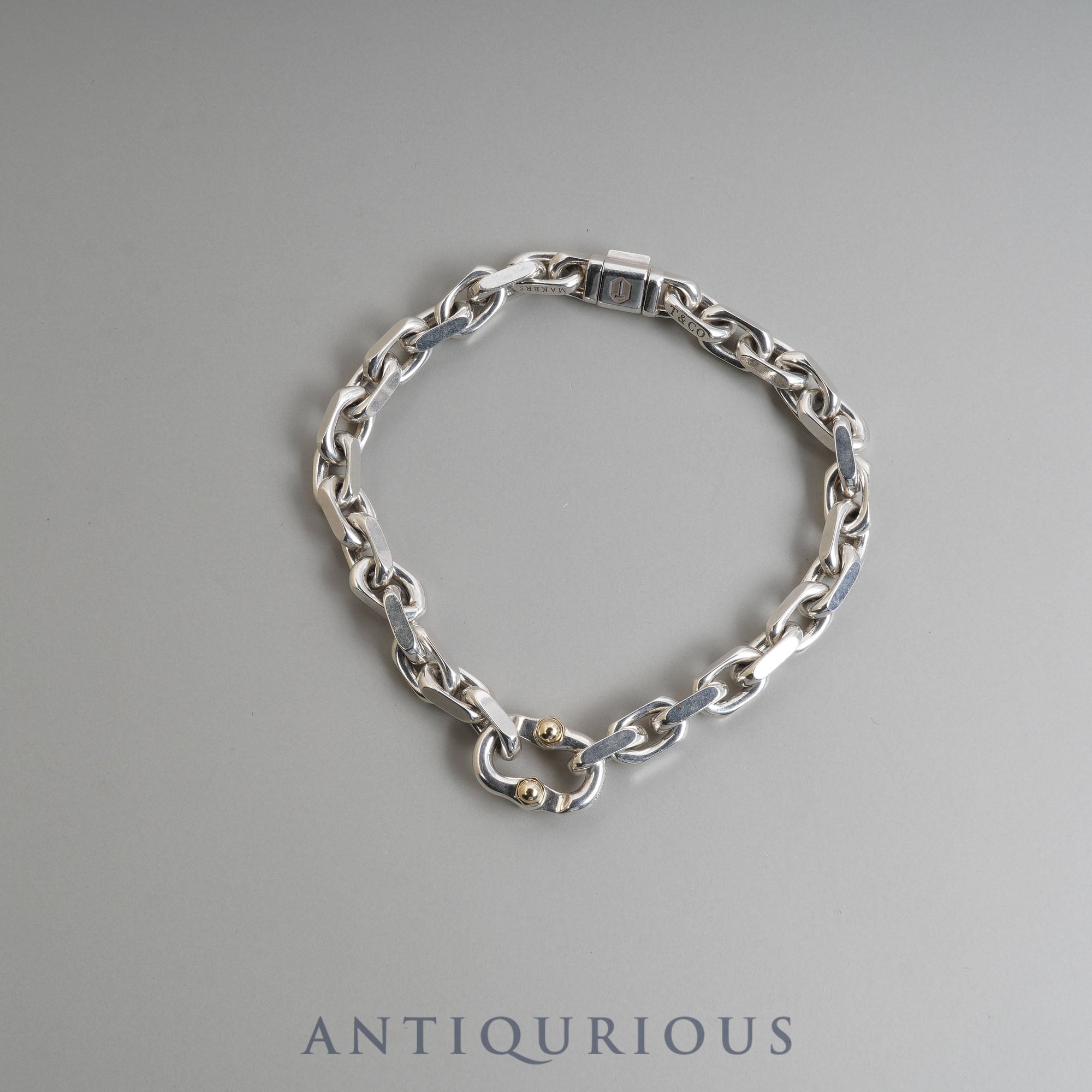 ティファニー ブレスレット メイカーズ ナロー 925/750