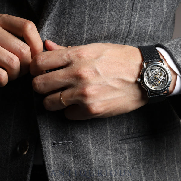 エルメス セザム SM1.710 スケルトン文字盤