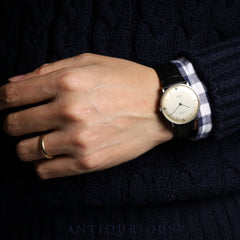 チューラー 10 84 H 手巻き Cal.320(プゾー製) WG 革 シャンパン文字盤 32mm