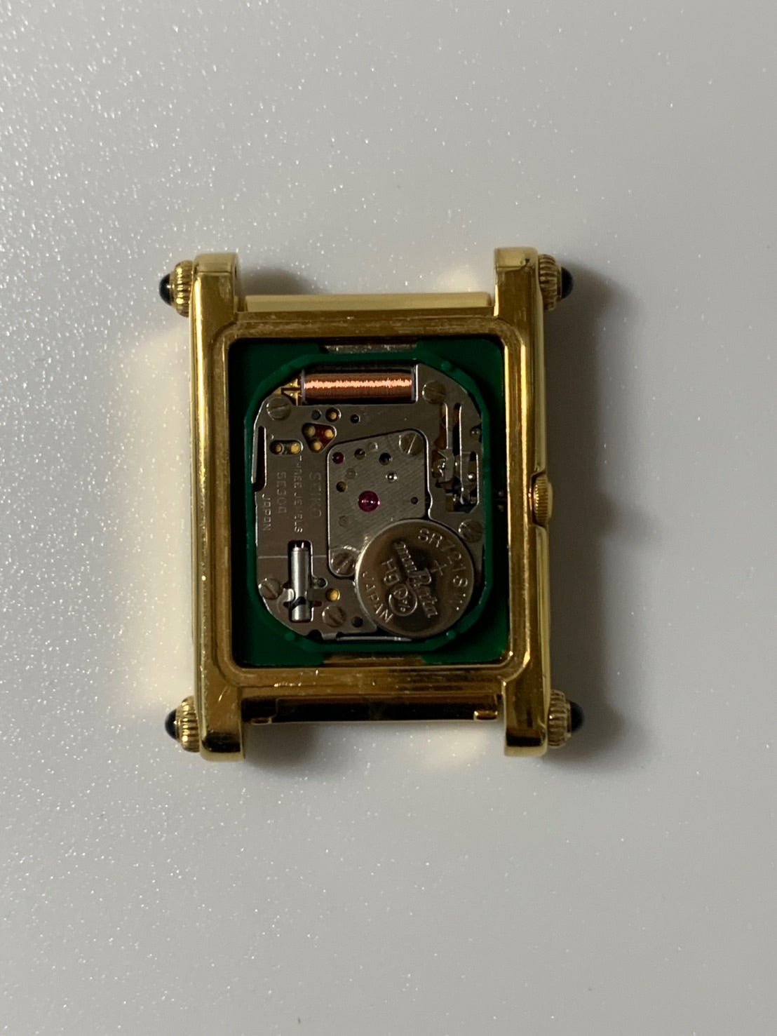 セイコー アスタリスク 渡辺雪三郎モデル 5E30-5A30 クォーツ Cal.5B30A SS(GP)純正革ベルト(使用感あり)純正バックル(GP)アイボリーローマン文字盤 オーバーホール済み