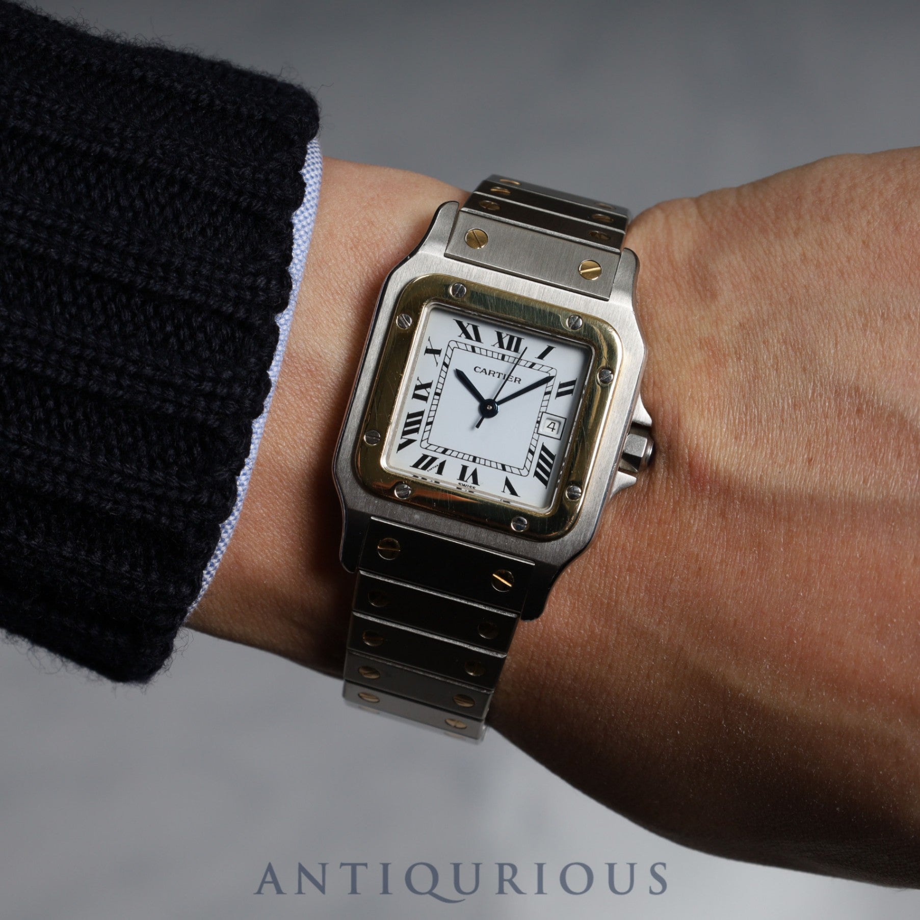 Cartier Santos Galbe LM AC 23.80 gr OR 0.750 4.05 gr