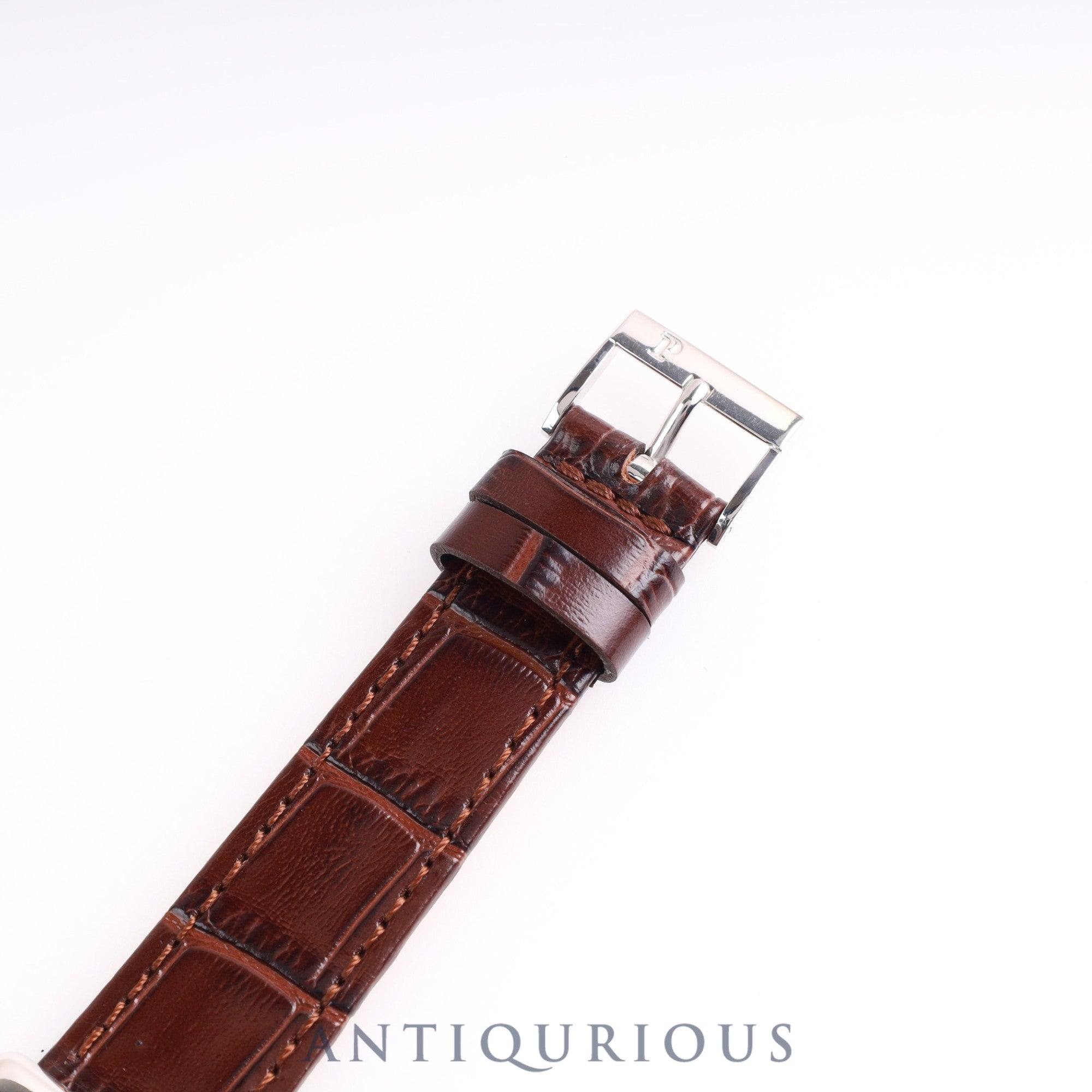 Piaget A Lacienne 9952 Manual winding Cal.9P2 WG Leather Genuine buckle (750) Pink dial Warranty (1997)