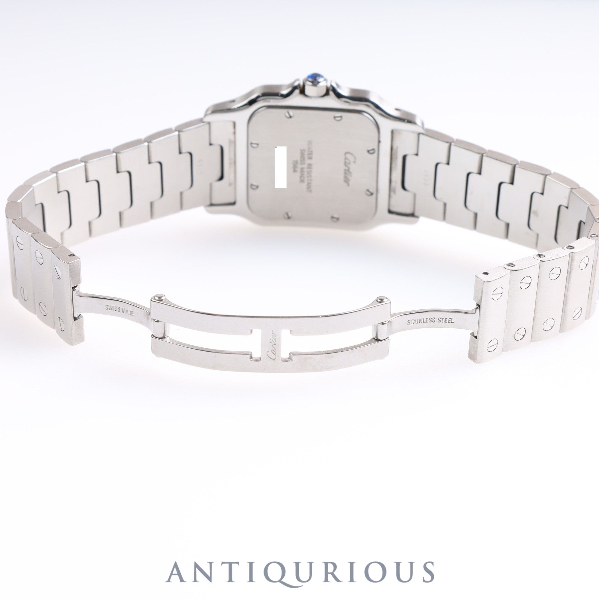 Cartier Santos Galbee LM W20060D6 Quartz SS SS Ivory Dial
