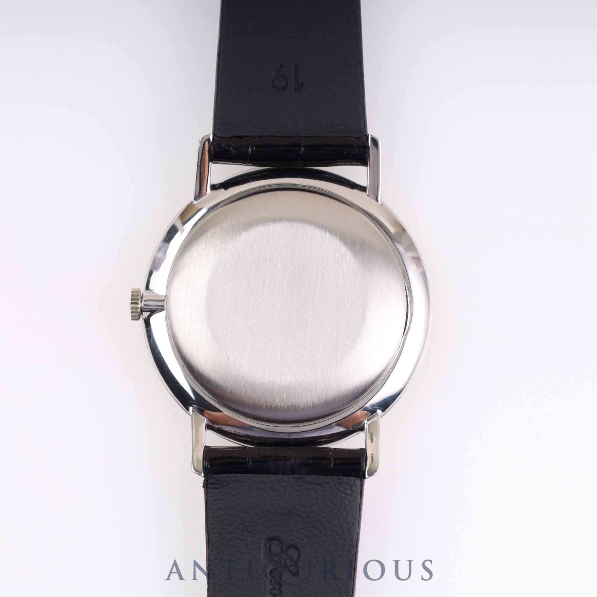 Vacheron Constantin Round 6563 Manual Winding Cal.K1002/2 SS Leather Silver Dial 35.0mm