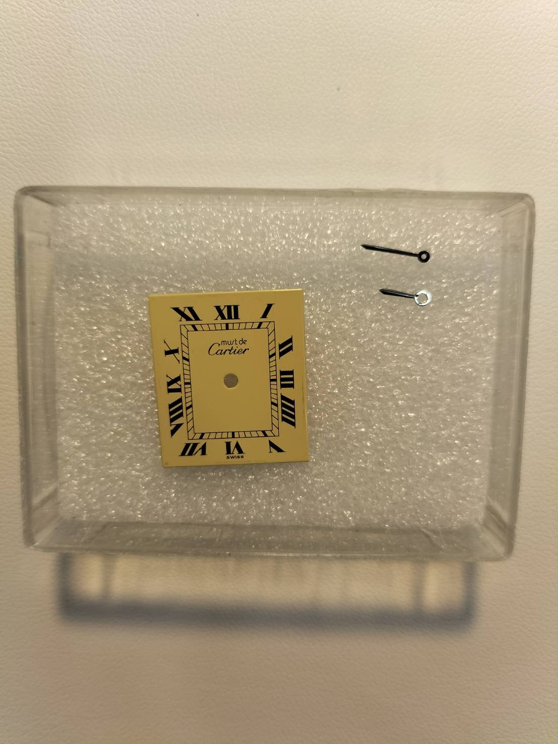 カルティエ マストタンク LM 手巻き Cal.78-1 SV925 革 純正尾錠(GP)アイボリーローマン文字盤(SWISS表記)オーバーホール済み
