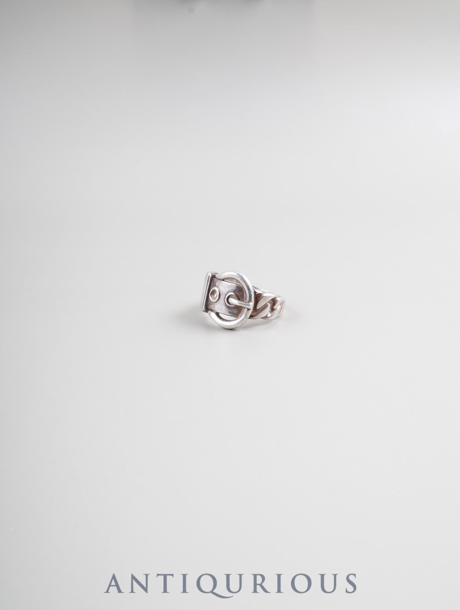 エルメス リング ブックルセリエ スターリングシルバー 約11号