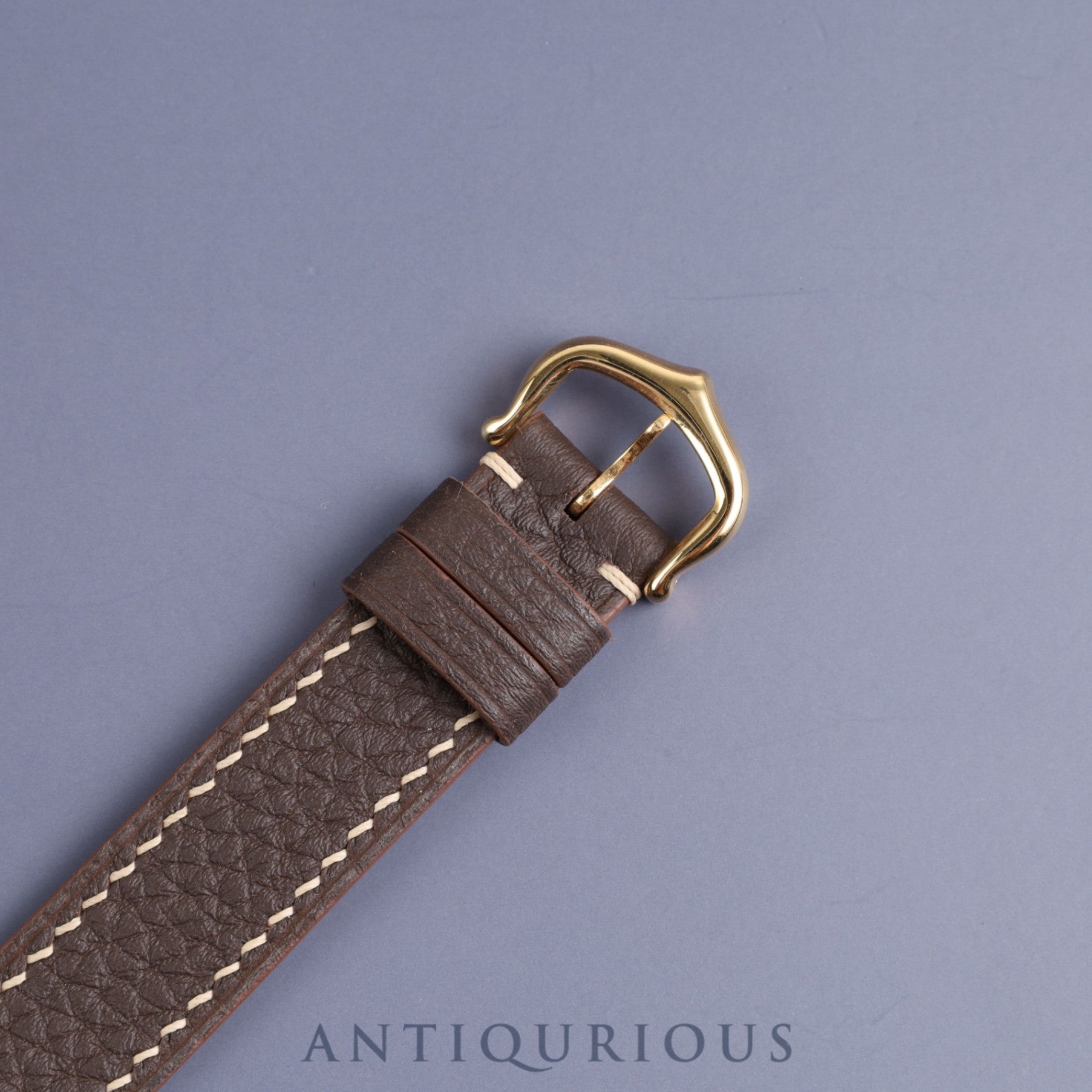 カルティエ マストタンク SM 5057001 クォーツ Cal.057 SV925 革 純正尾錠(GP)アイボリーローマン文字盤オーバーホール済み 新品仕上げ済み