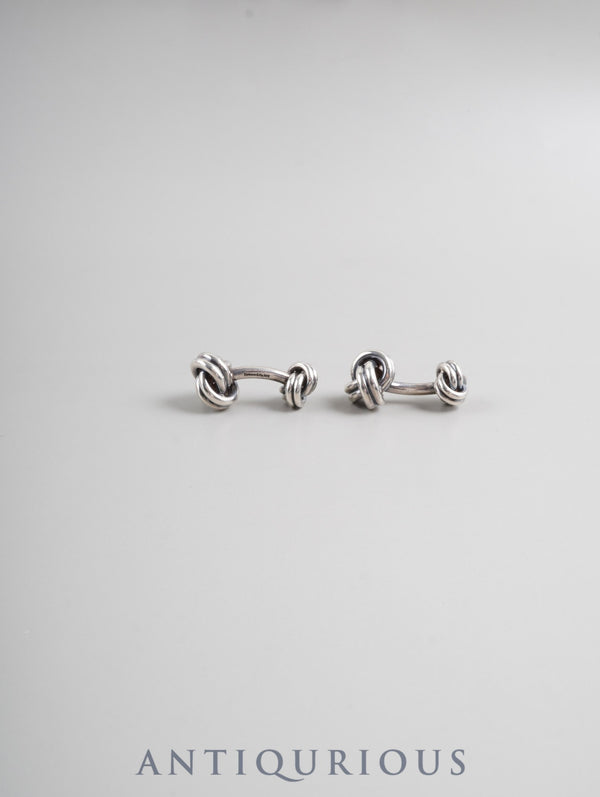 ティファニー カフリンクス ダブルノット スターリングシルバー(SV925)