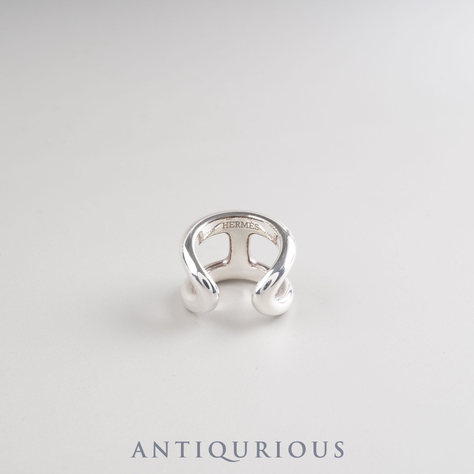 Hermes Ring Osmos GM #51 SV925 Box