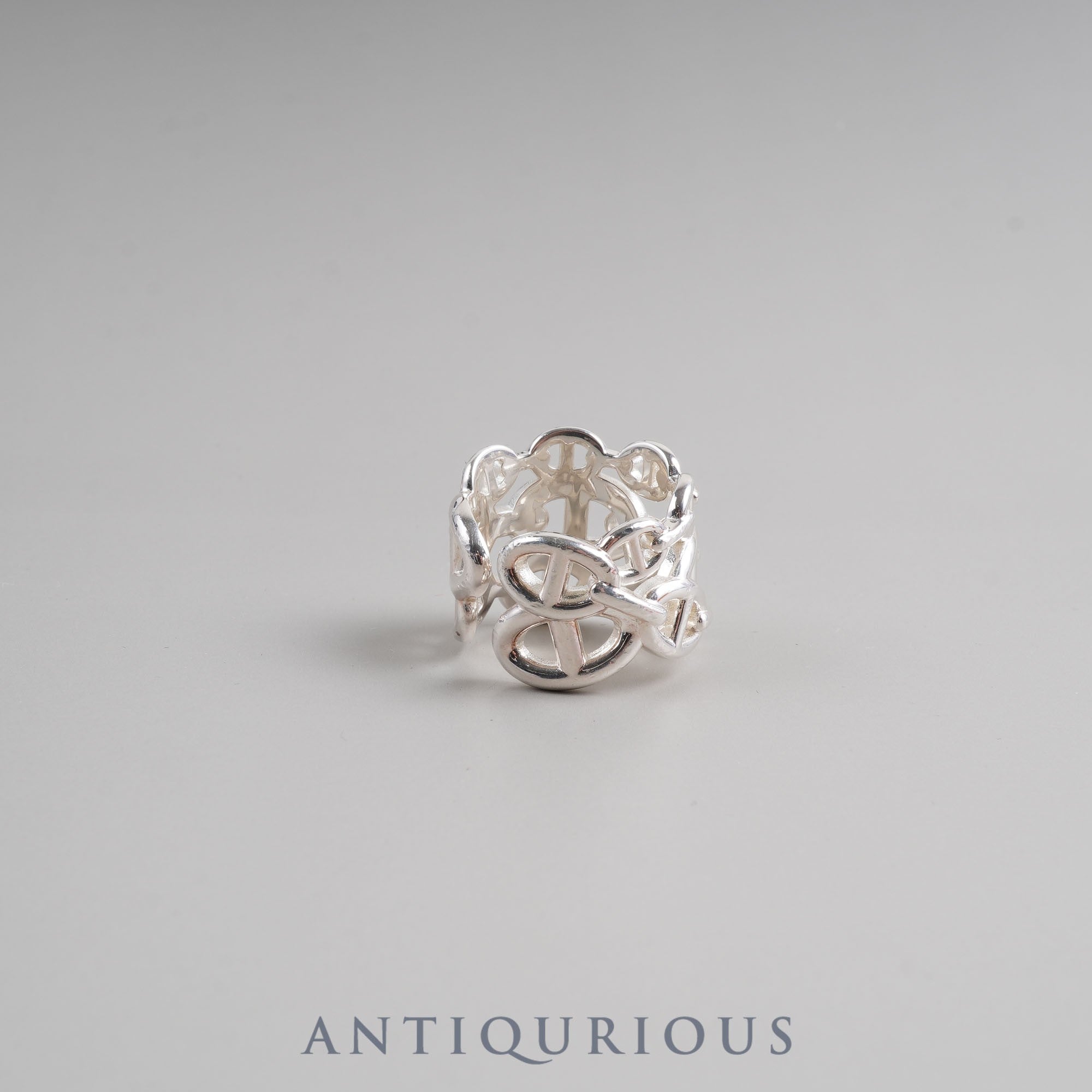 Hermes Ring Chaine d'Ancre Anchaine GM #55 Box