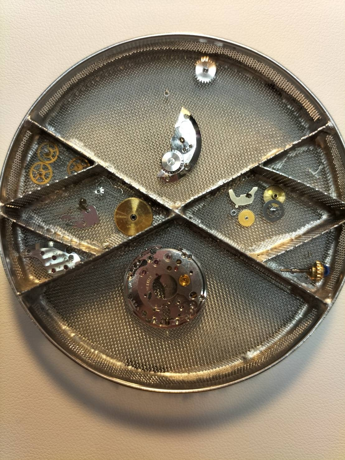 カルティエ マストタンク LM 手巻き Cal.78-1 SV925 革 純正ピンバックル(GP)アイボリーローマン文字盤(SWISS表記)オーバーホール済み