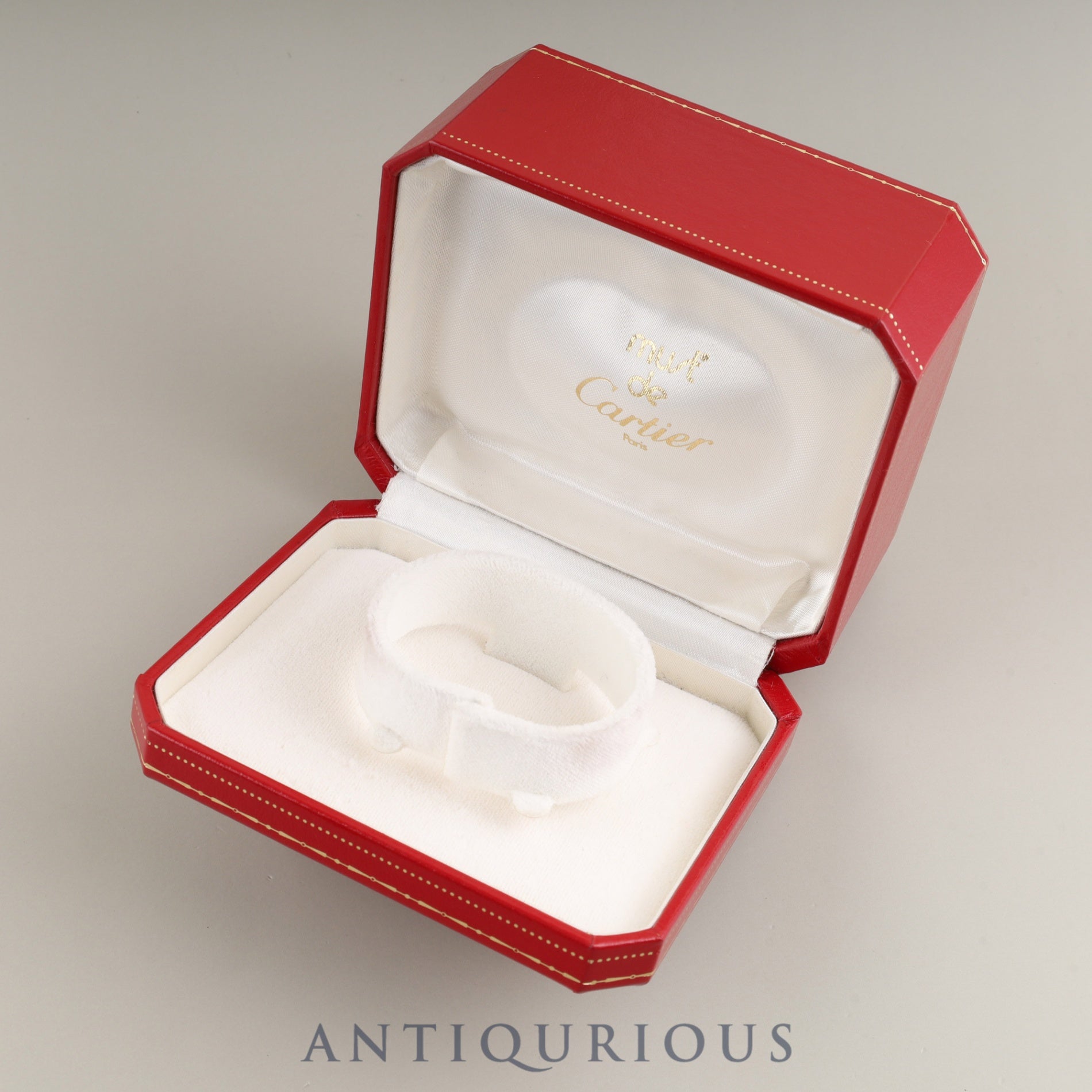 カルティエ マスト ヴァンドーム VLC SM W1006554/590004 クォーツ Cal.90 SV925 革 純正尾錠(GP)サイドトリニティ文字盤 箱 オーバーホール済み