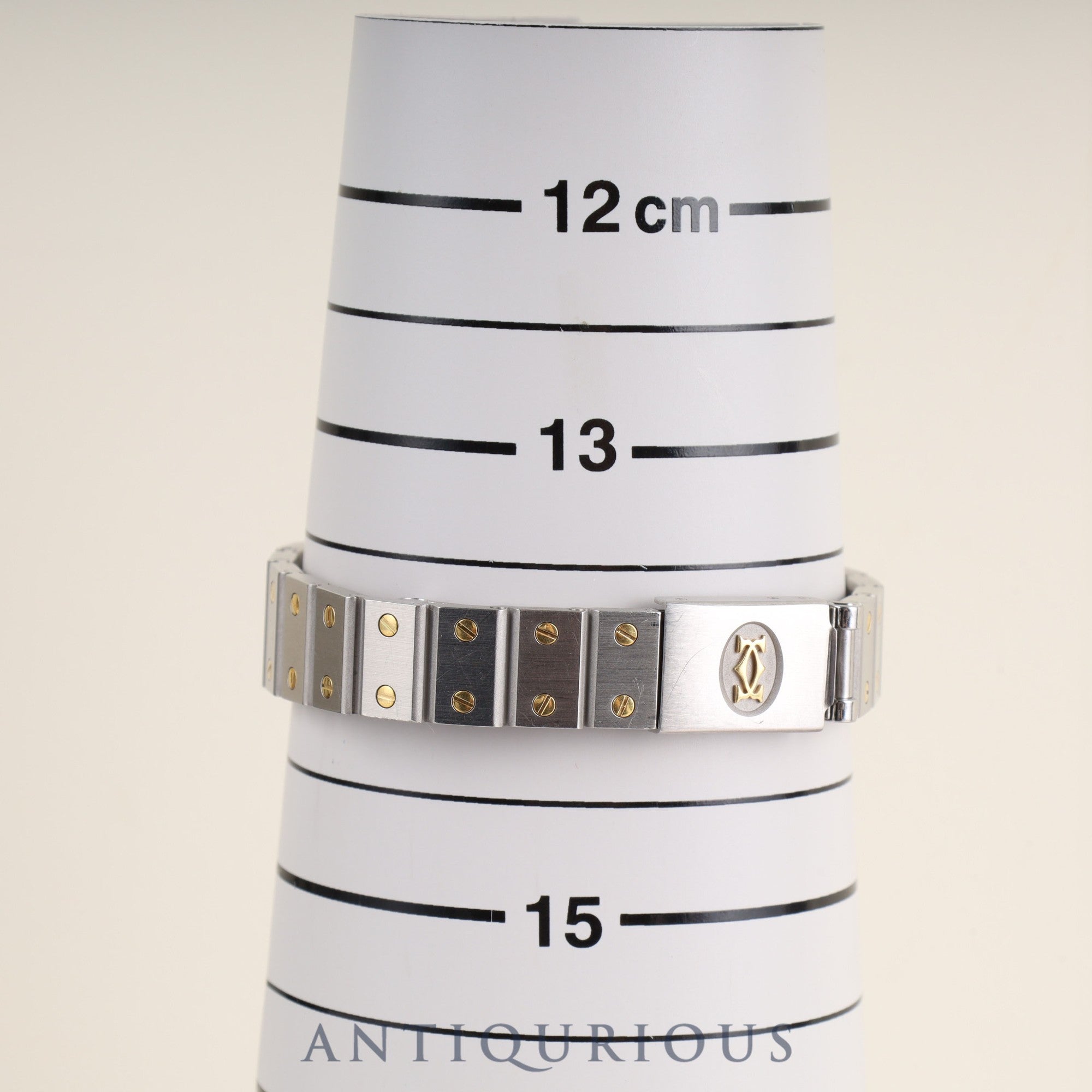 Cartier Santos Octagon SM 2039488 Automatic SS/YG SS/YG Grey ghost dial Box International lifetime warranty (1984) Complete service (full maintenance) completed at Cartier boutique