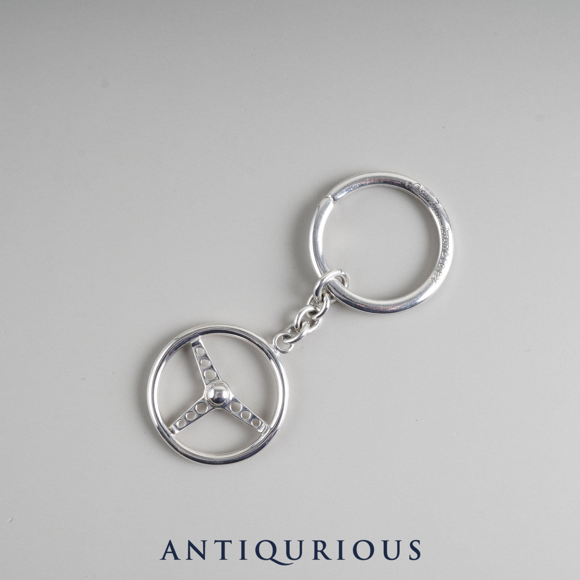 Tiffany Paloma Picasso Sterling Silver Key Ring with Box and Dust Bag