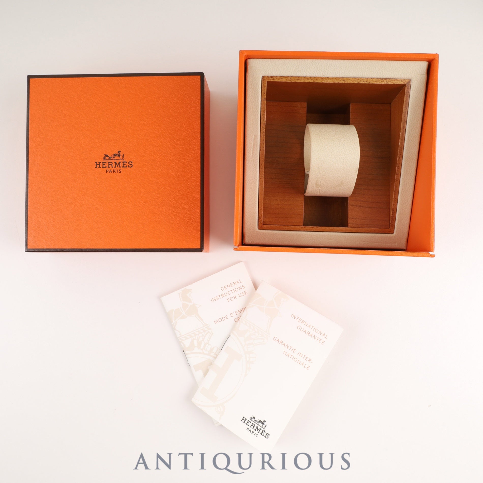 エルメス ラリー RA2.210 クォーツ Cal.980.153 SS SS グレー文字盤 保証書 箱 冊子 オーバーホール済み