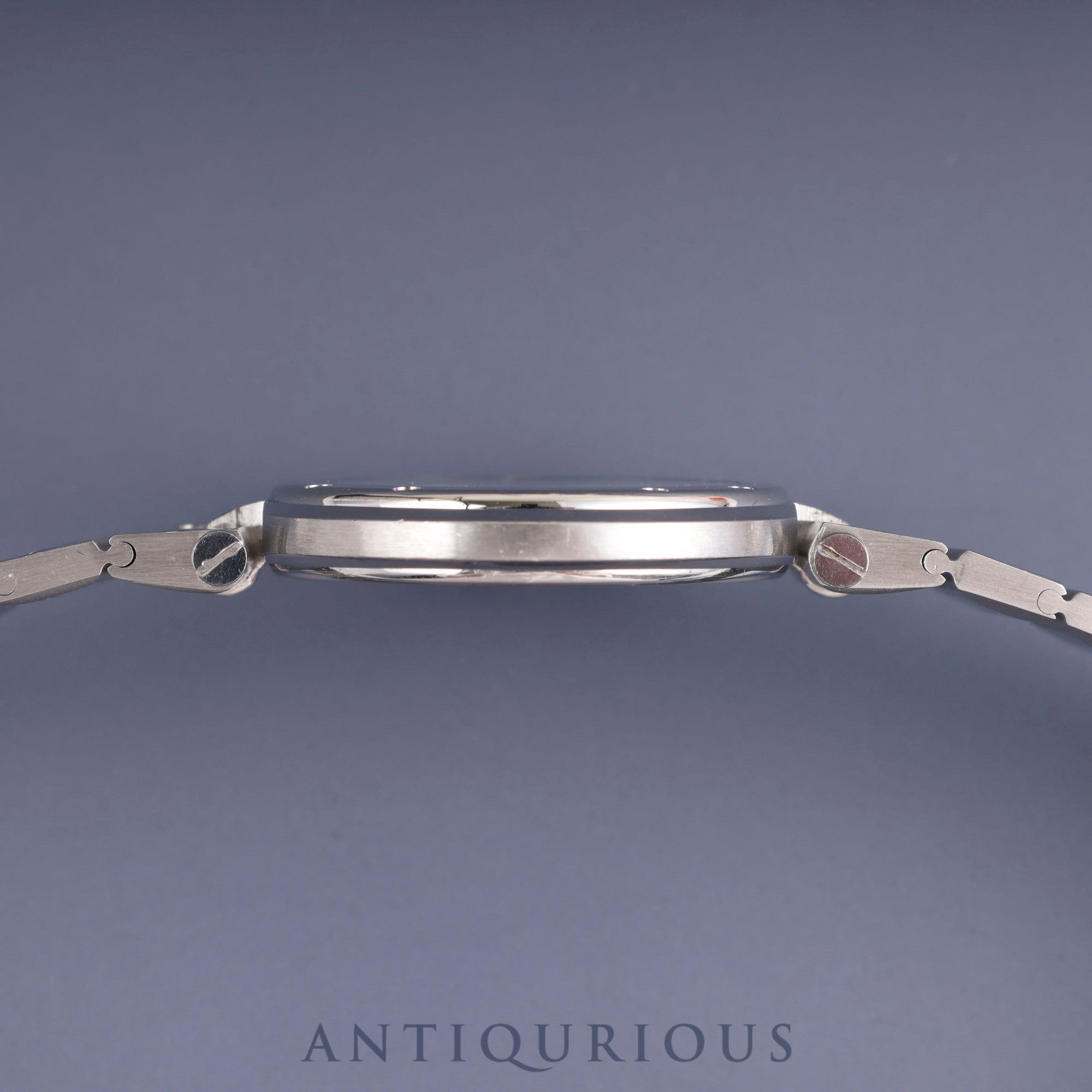 カルティエ サントス ヴァンドーム LM 83038188/8192 クォーツ SS SS ホワイトローマン文字盤 カルティエブティックにてコンプリートサービス(フルメンテナンス)済み