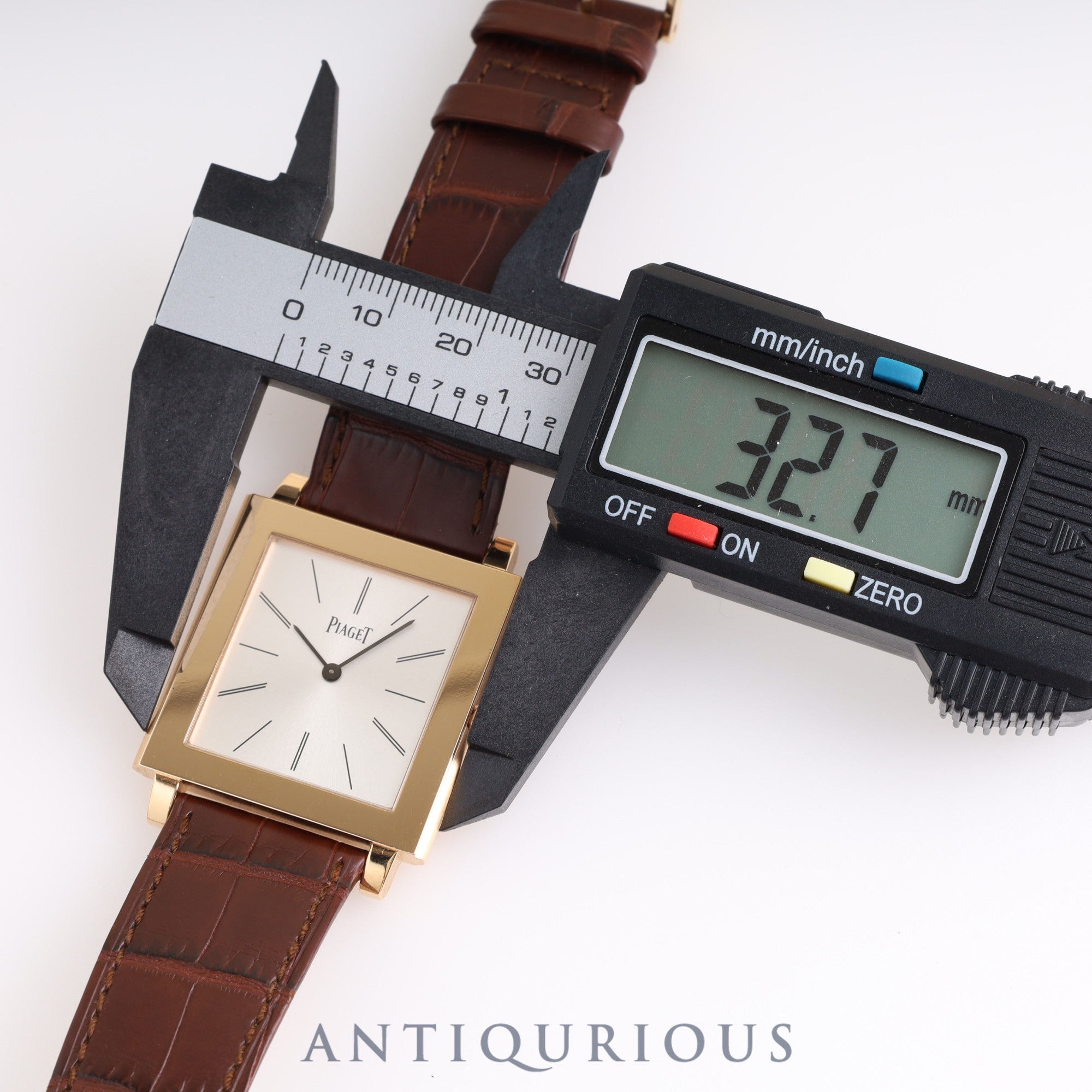 ピアジェ アルティプラノ P10465 手巻き Cal.430P PG 純正革ベルト 純正尾錠(750)シルバー文字盤