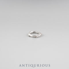 Tiffany Bamboo Ring, SV925, Approx. Size 10, 1996