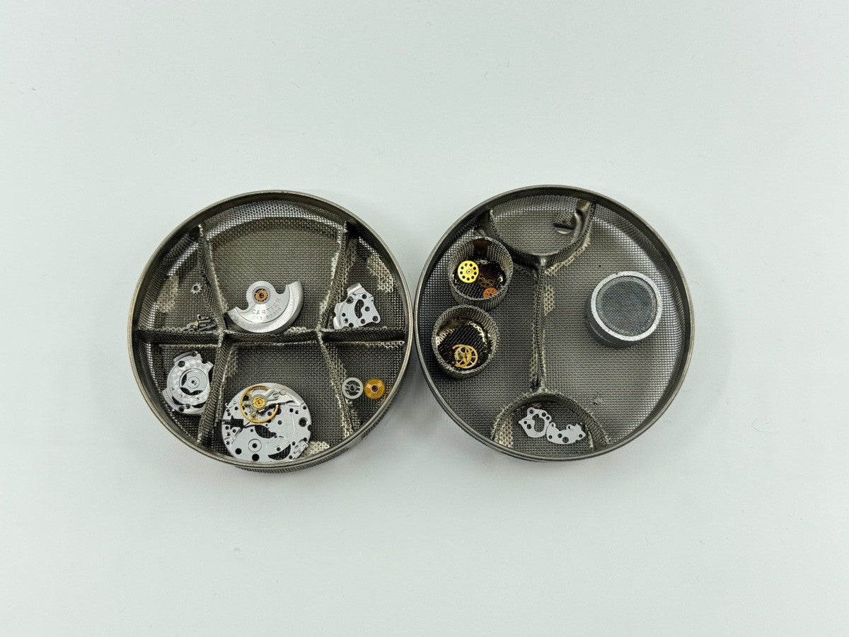 カルティエ サントス オクタゴン SM 0906 自動巻き Cal.ETA2670 SS SS ホワイトローマン文字盤 オーバーホール済み