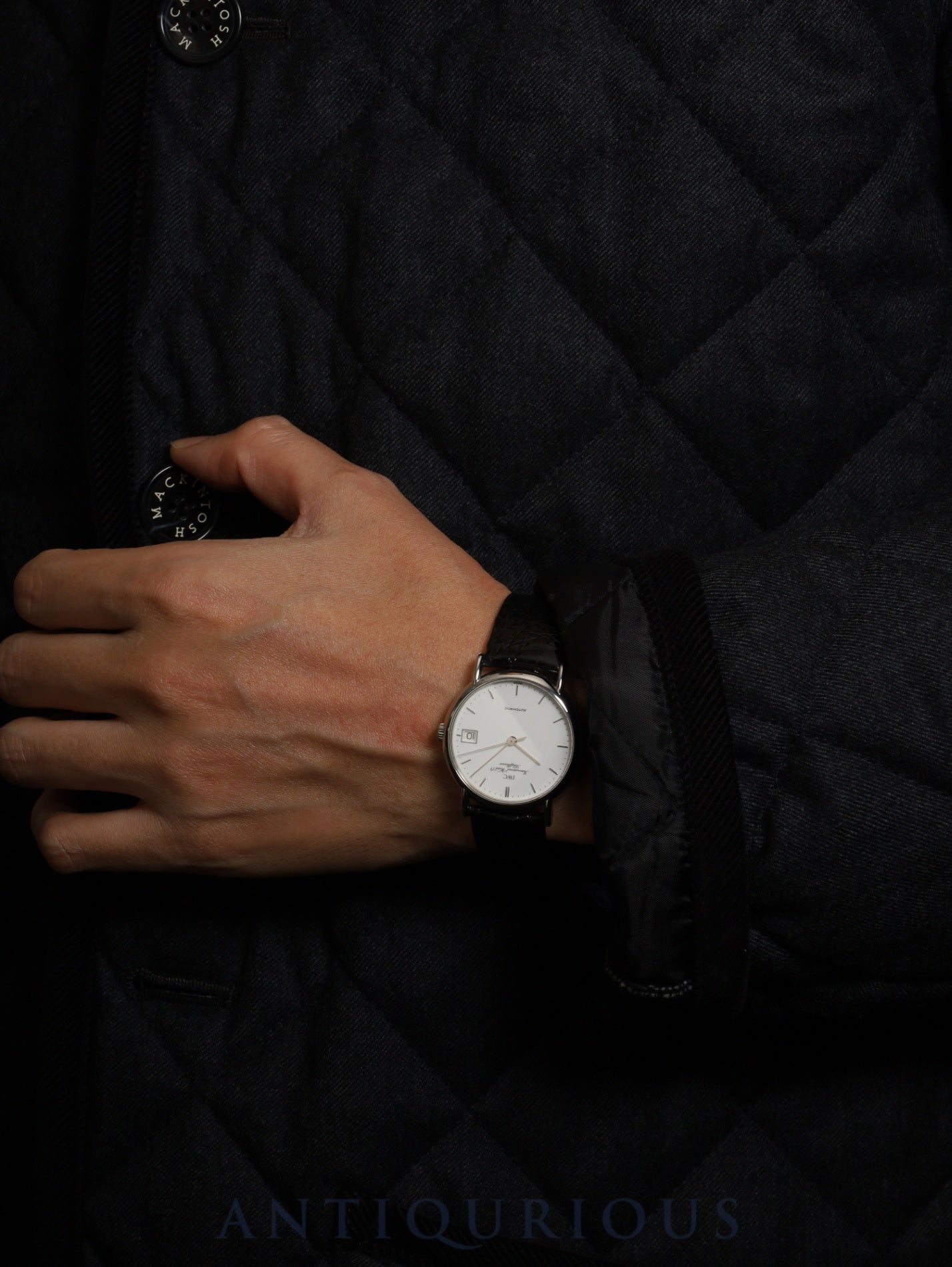 IWC ポートフィノ 3513 自動巻き Cal.37521 SS 純正革ベルト 純正尾錠(SS)ホワイト文字盤 冊子 保証書(1990年) オーバーホール済み アイダブリュシー