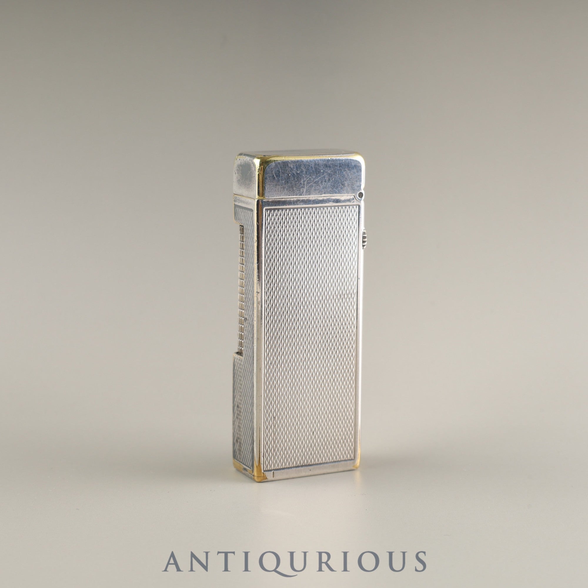 Dunhill Lighter Burley SS Mechanically Adjusted