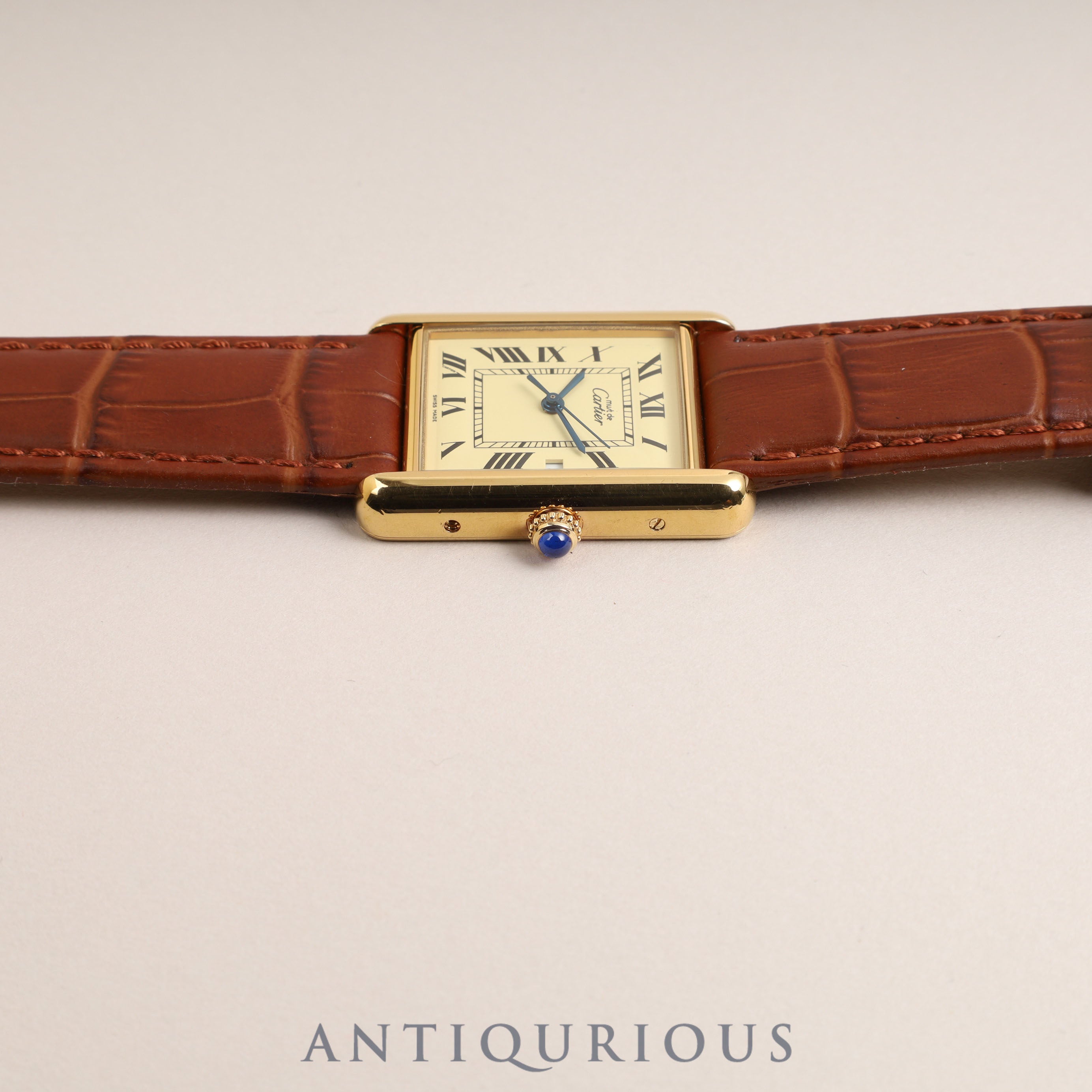 カルティエ マストタンク GM(XL) デイト QZ コンプリートサービス(フルメンテナンス)済み