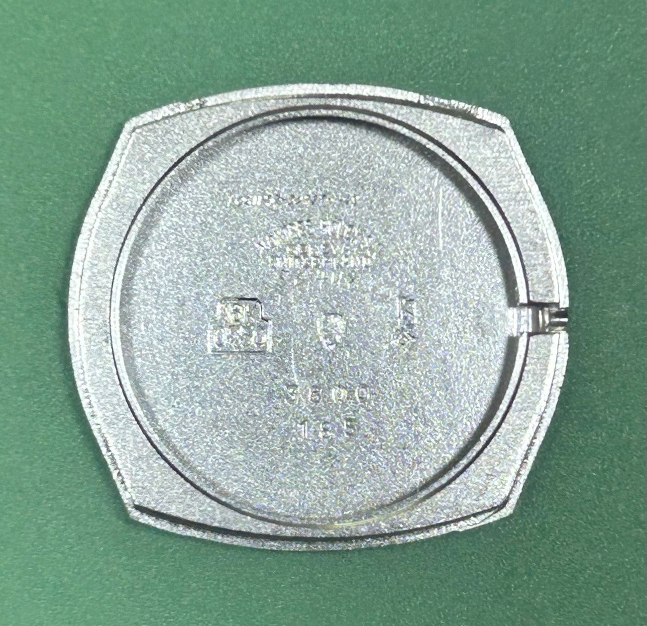 ロレックス チェリーニ 3800 手巻き Cal.1600 750 純正革ベルト 純正尾錠(SS) シルバー文字盤 箱 保証書(1971年) タグ オーバーホール済み