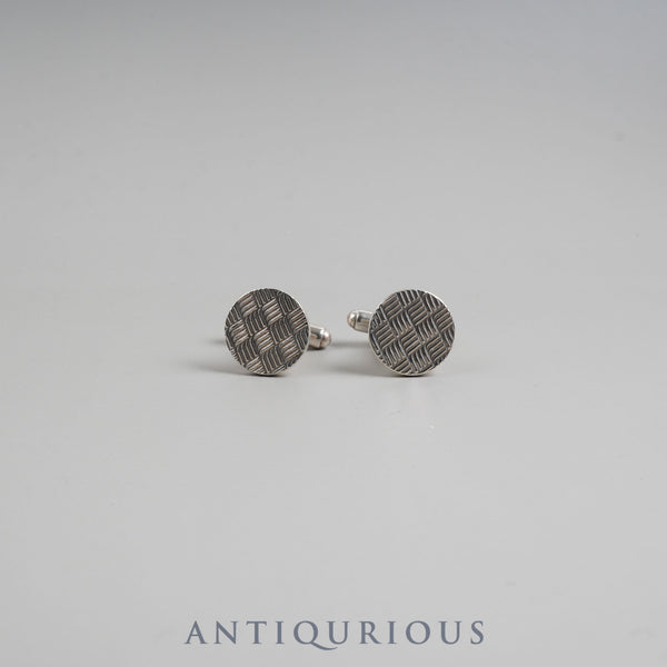 ティファニー カフリンクス 編み込み SV925