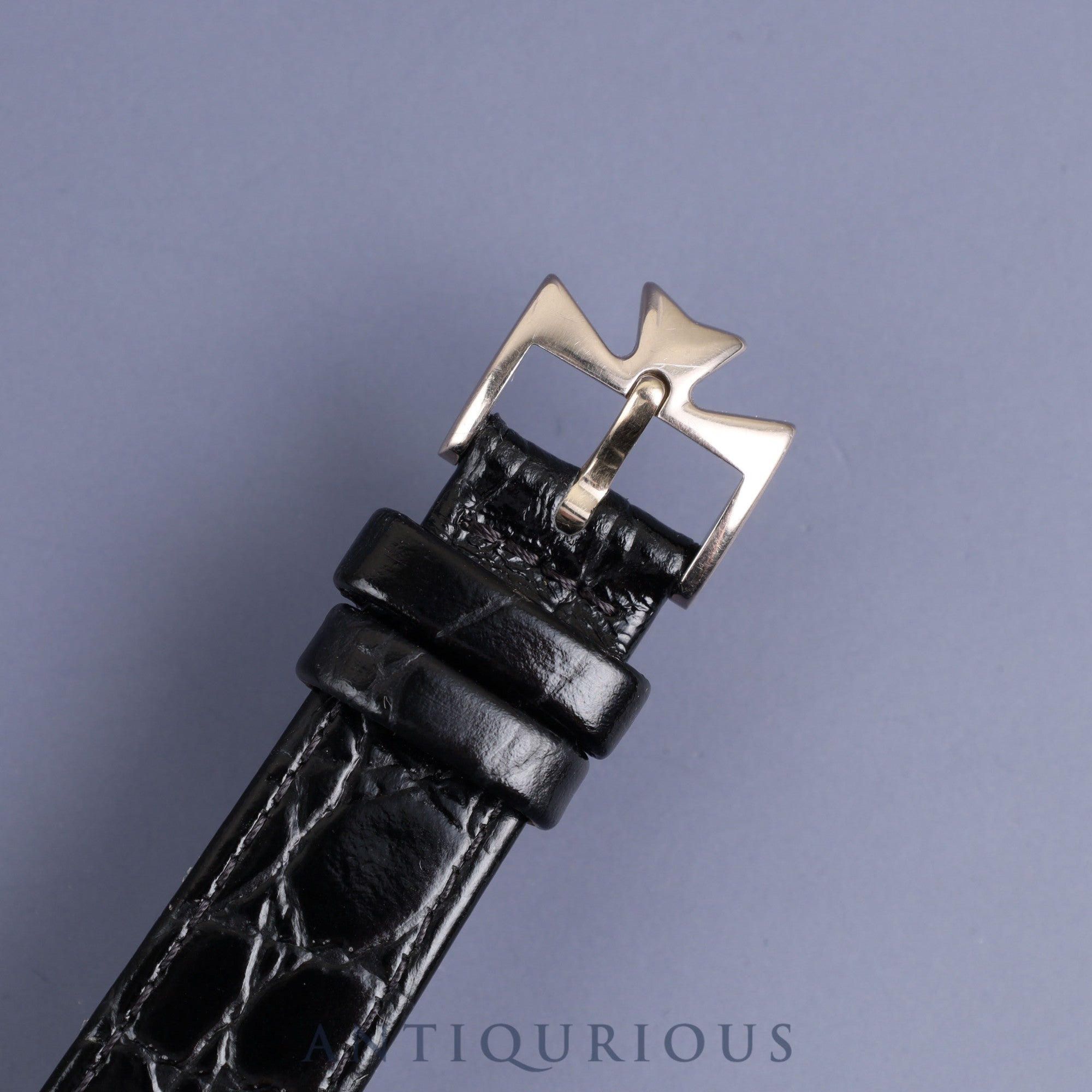 Vacheron Constantin Cabinotier 91001/00G-7 Manual winding Cal.1017 WG Leather Genuine buckle (750) Silver Roman dial Felt case Replacement genuine strap Complete service completed