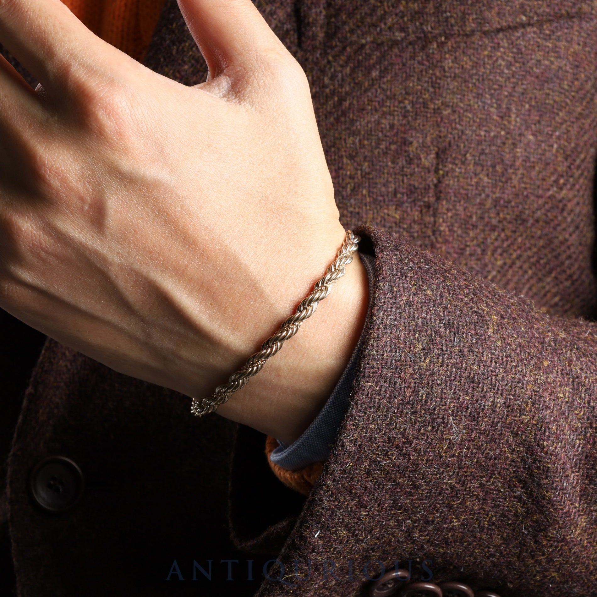 Tiffany Bracelet Twist Chain SV925/750