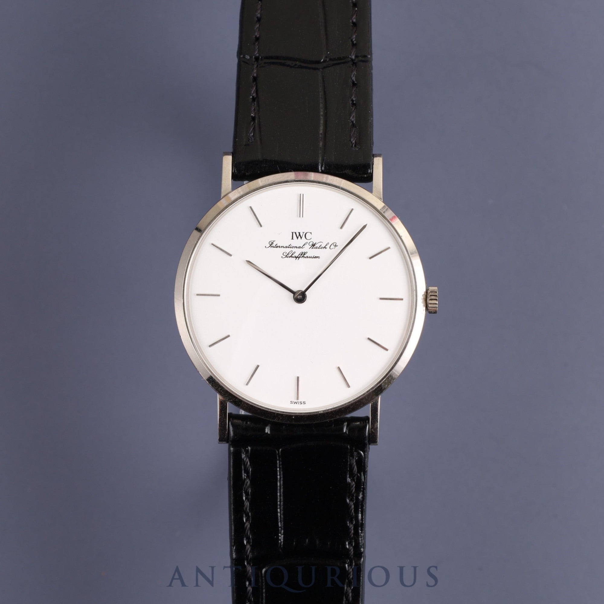 IWC Portofino IW201003 Manual winding Cal.1852 750 Leather Genuine buckle (SS) White dial Overhauled IWC