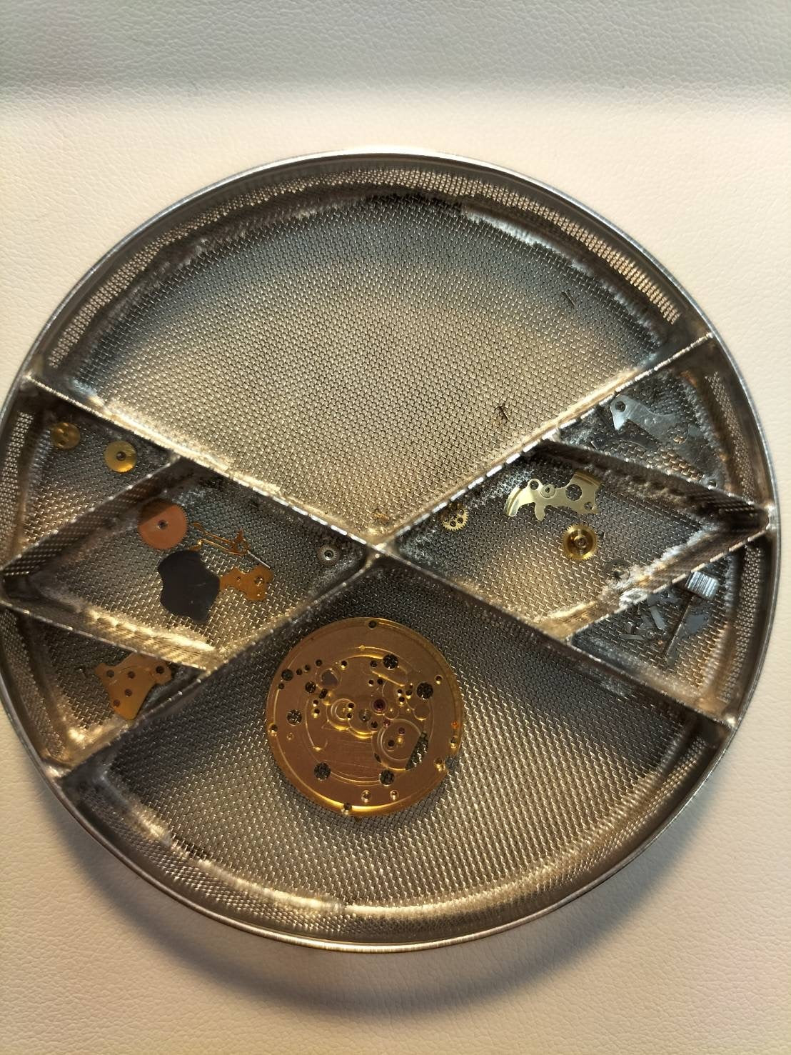 ティファニー アトラス 820.1008 クォーツ Cal.256.041 SS 革 純正バックル(SS) グレー文字盤 箱 冊子 保証書 オーバーホール済み