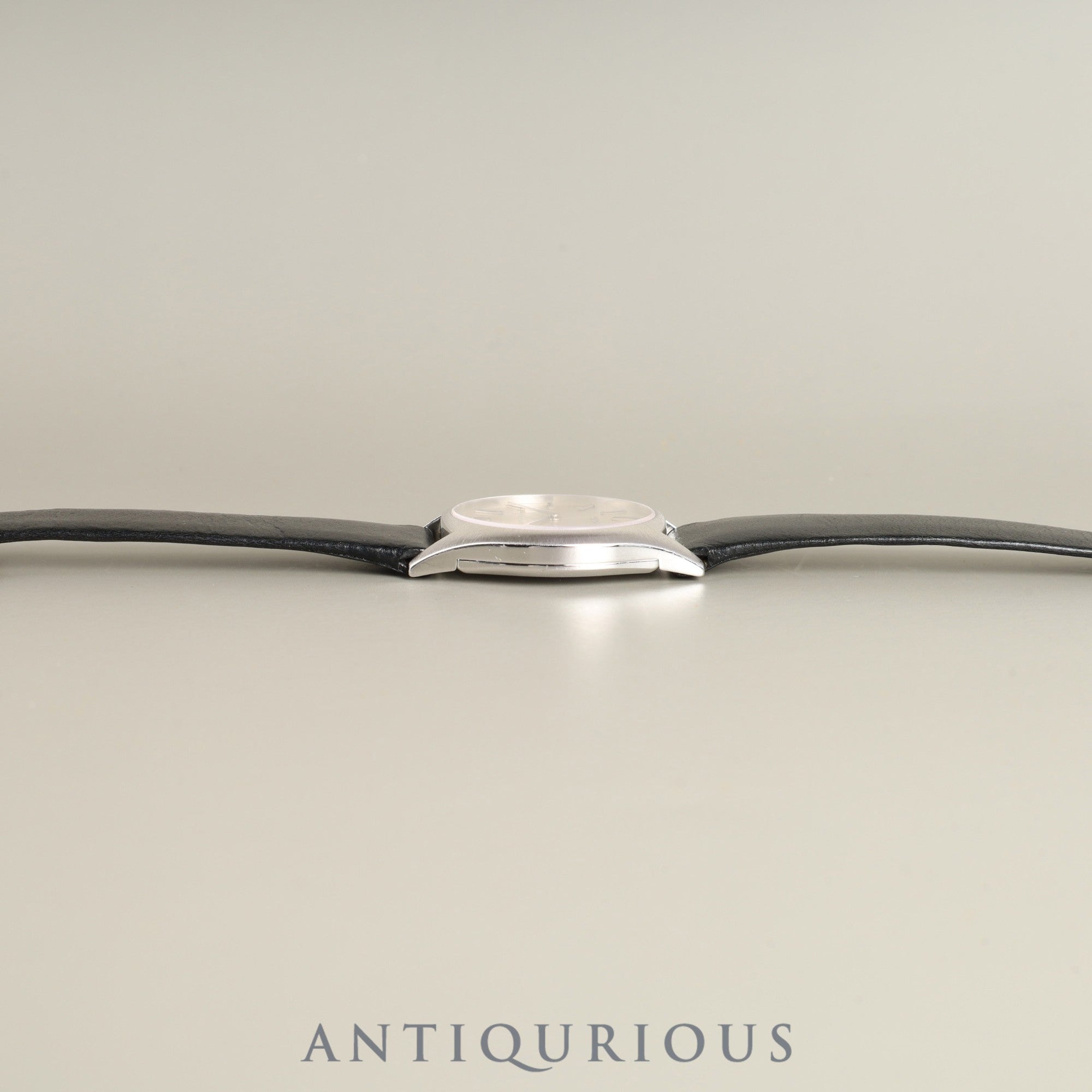 ロレックス チェリーニ 3800 手巻き Cal.1600 750 純正革ベルト 純正尾錠(SS) シルバー文字盤 箱 保証書(1971年) タグ オーバーホール済み