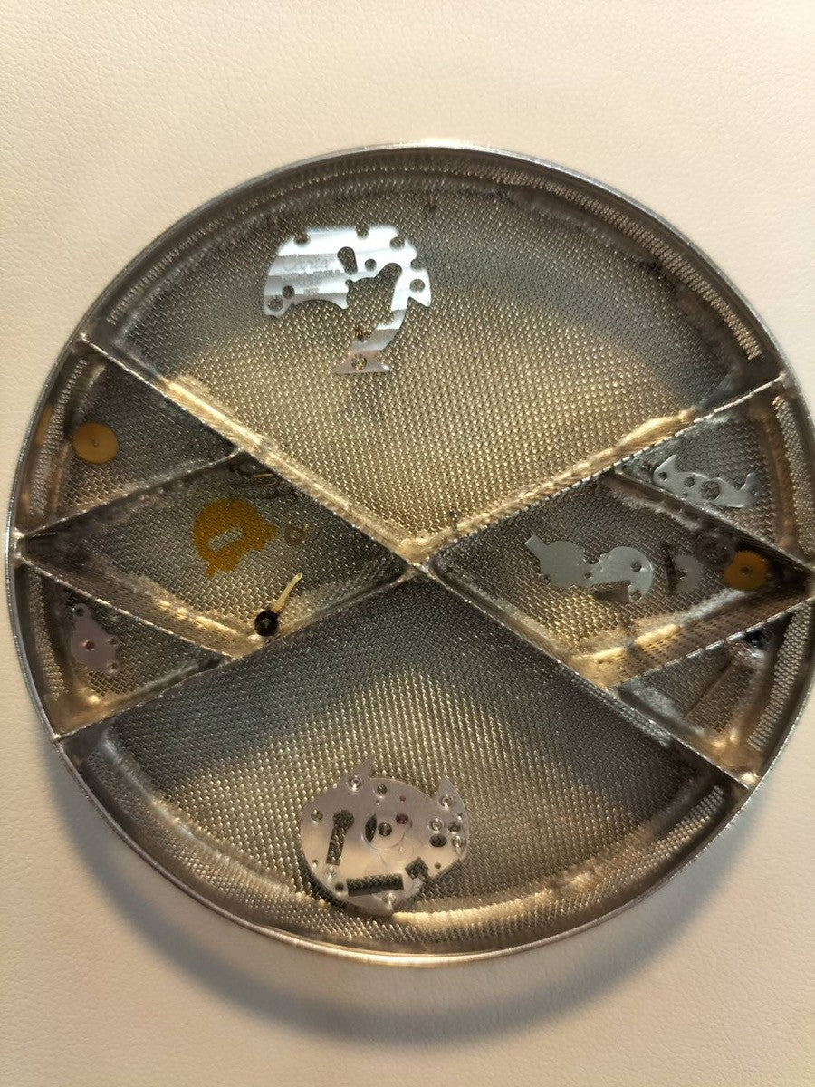 カルティエ マストタンク MM 2416 クォーツ Cal.057 SV925 純正革ベルト(使用感あり) 純正Dバックル(SS) ピンクローマン文字盤 クリスマス限定 オーバーホール済み