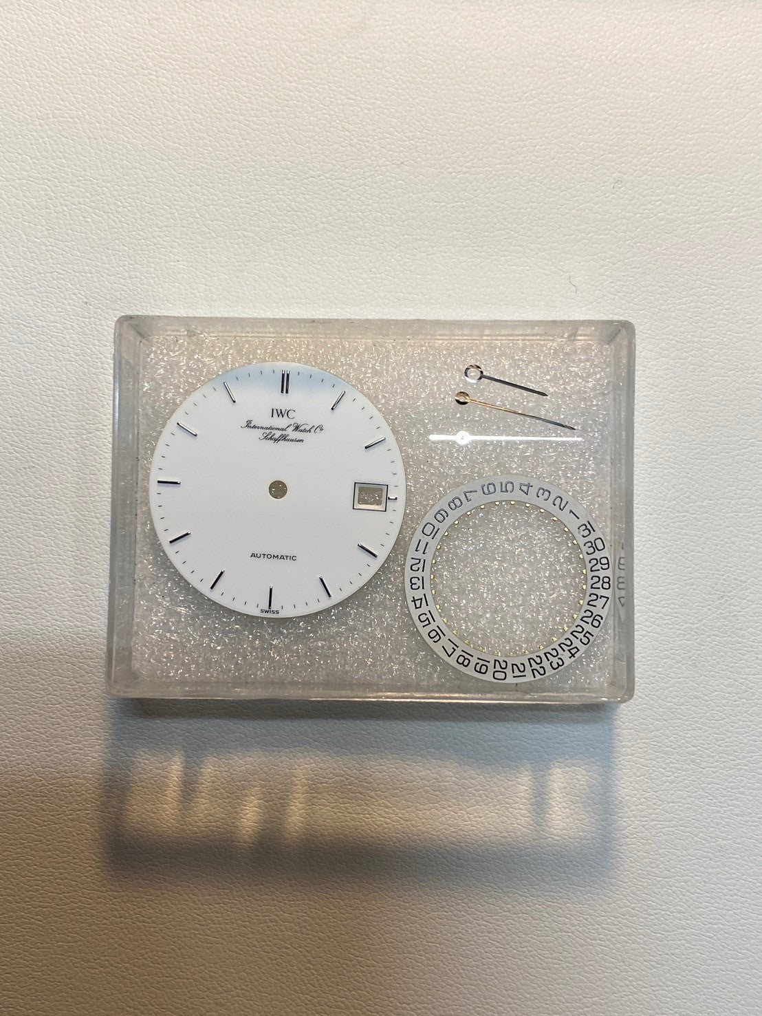 IWC Portofino 3513 1 Automatic Cal.37621 SS Leather Genuine Buckle (SS) White Dial Overhauled Portofino IWC
