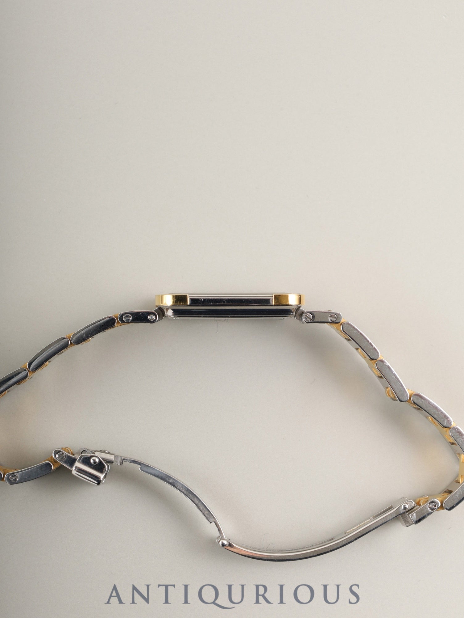 エルメス クロアジュール CR1.240 クォーツ Cal.976.001 SS/GP SS/GP ホワイト文字盤 オーバーホール済み