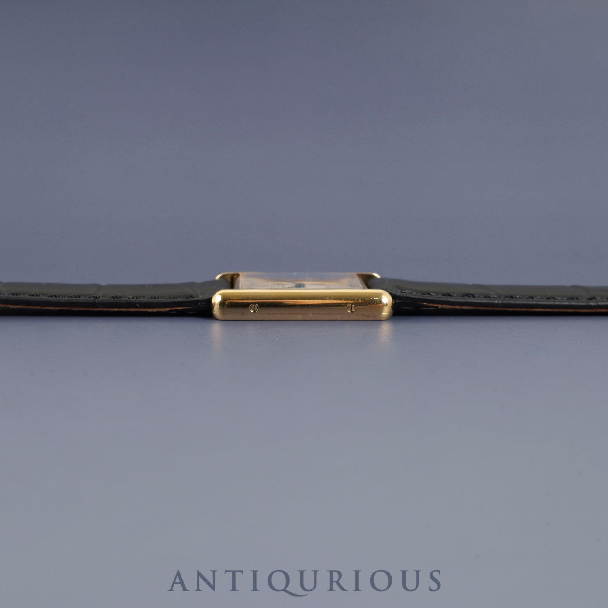 カルティエ マストタンク LM W1005654/590005 クォーツ Cal.90 SV925 革 純正尾錠(GP)オパラン文字盤 箱 冊子 保証書 (1996年)オーバーホール済み