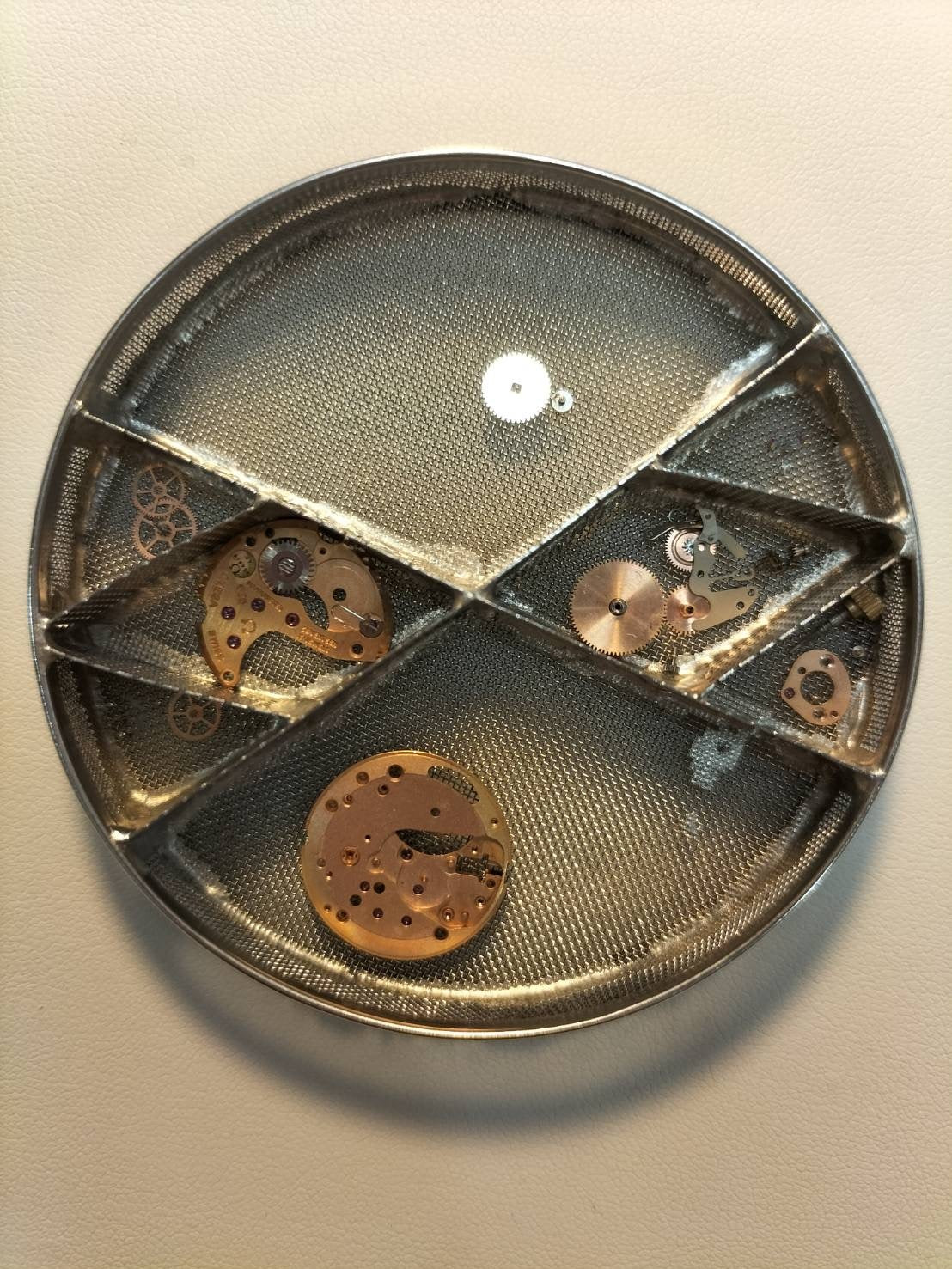 Omega Geneve 5511.0411 Manual winding Cal.625 GP Leather Genuine buckle (GP) Gold dial Overhauled