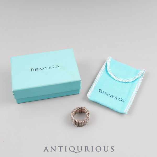 Tiffany Somerset SV925 ring, approximately size 12.5, box and dust bag